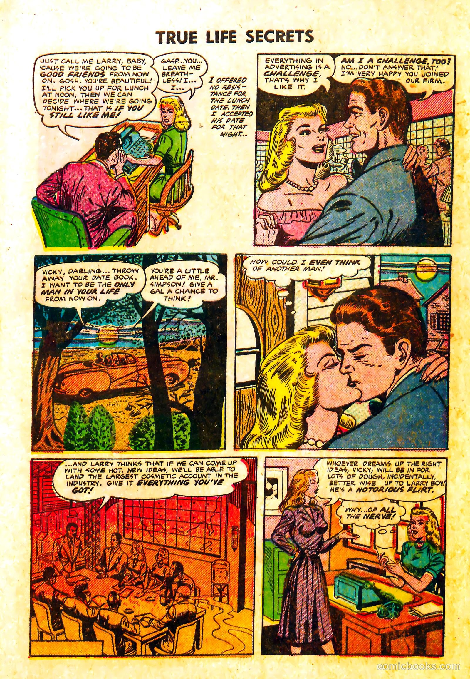 True Life Secrets #5 (1952) — page 29 of 36