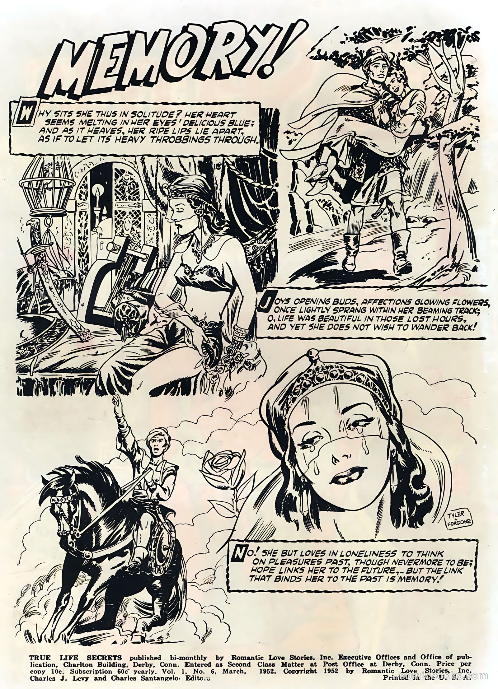 True Life Secrets #6 (1952) — page 2 of 36
