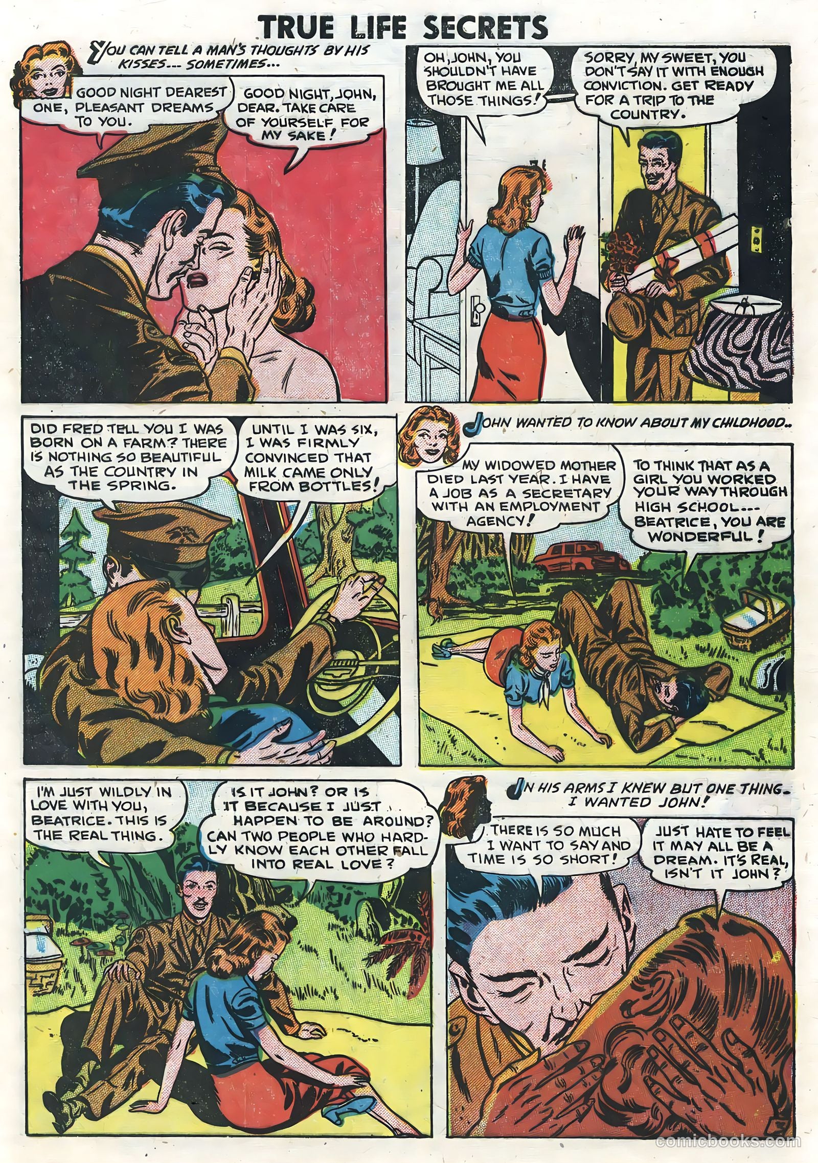 True Life Secrets #6 (1952) — page 5 of 36