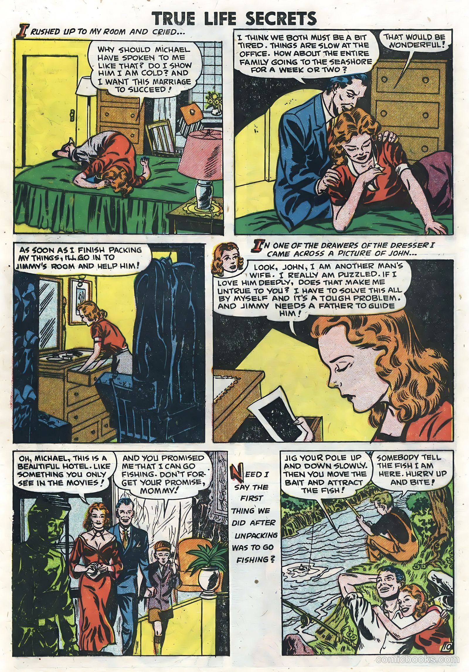 True Life Secrets #6 (1952) — page 12 of 36