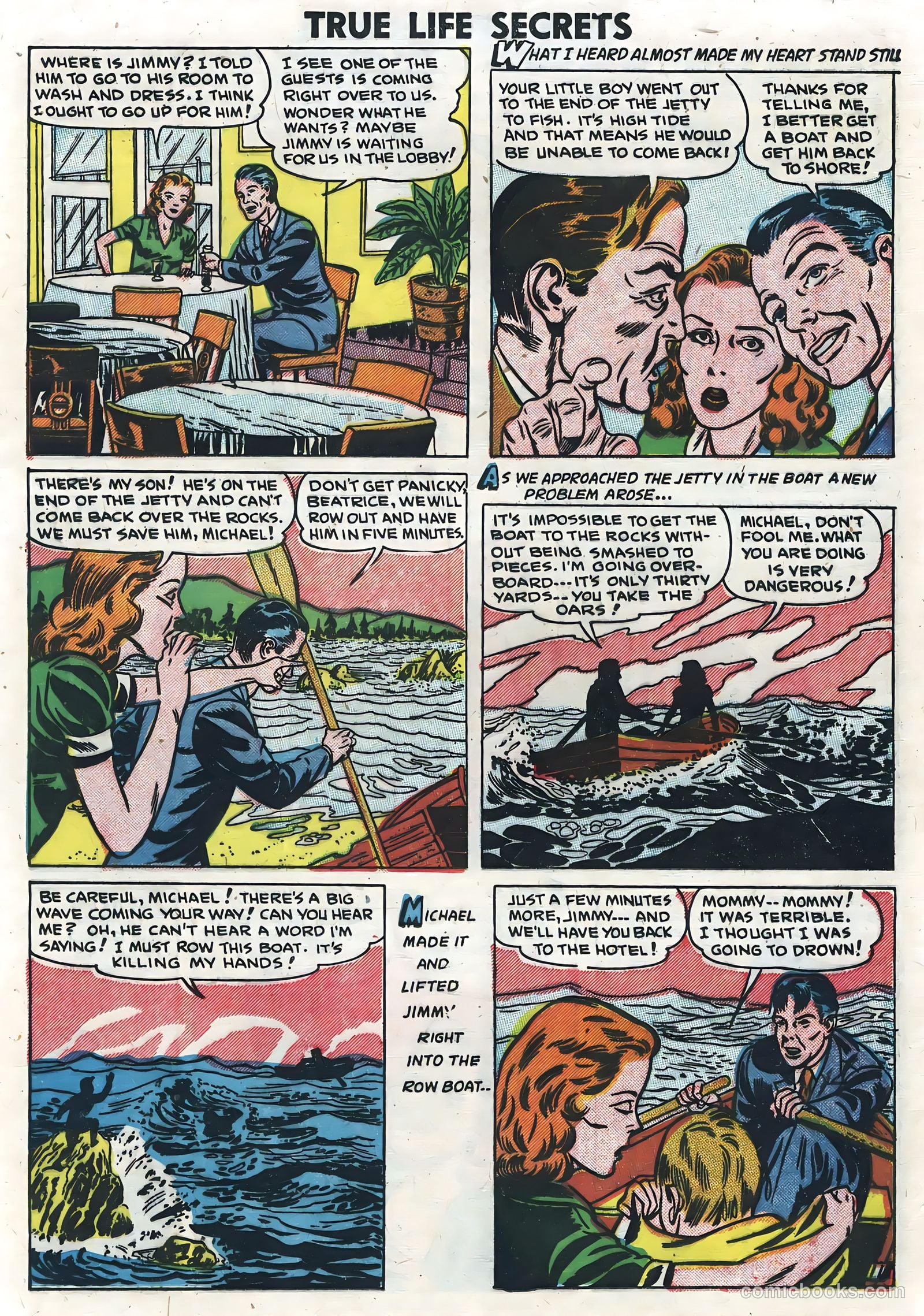 True Life Secrets #6 (1952) — page 13 of 36