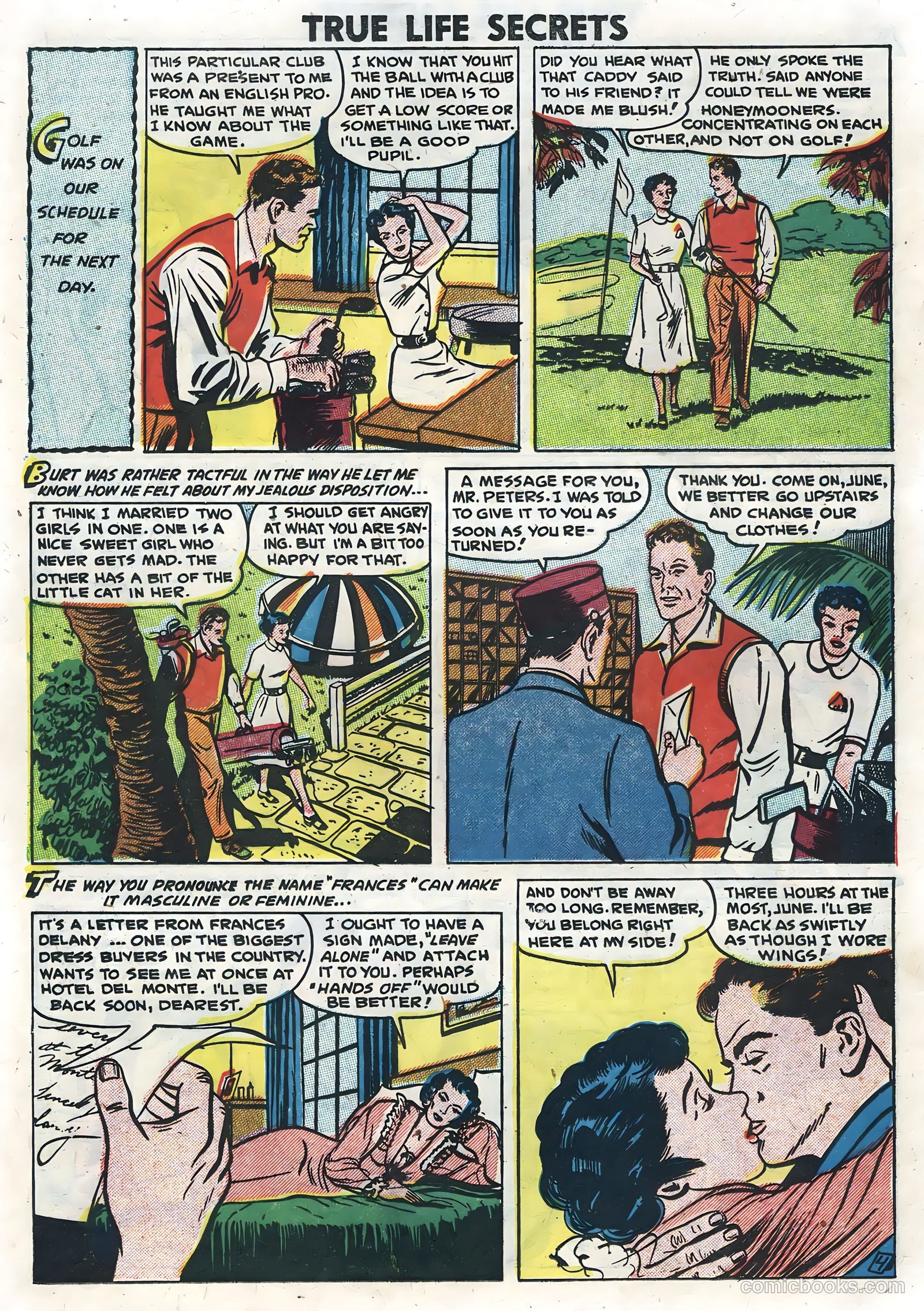 True Life Secrets #6 (1952) — page 18 of 36