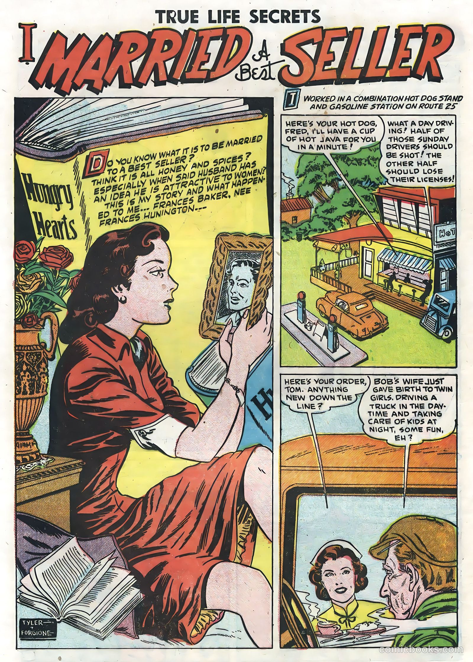 True Life Secrets #6 (1952) — page 25 of 36