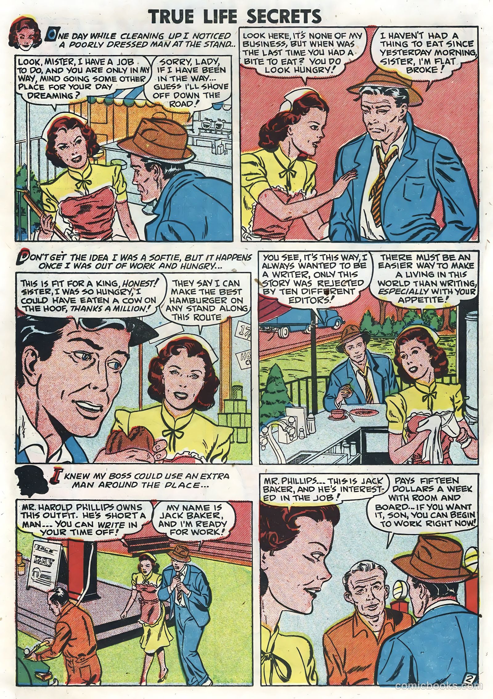 True Life Secrets #6 (1952) — page 26 of 36