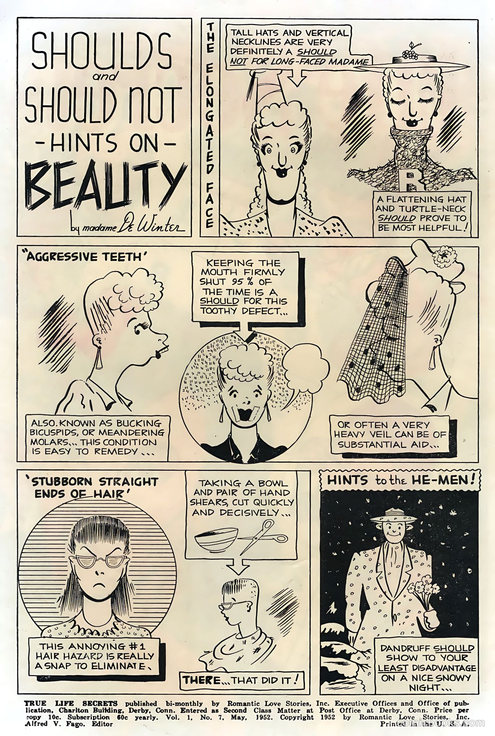 True Life Secrets #7 (1952) — page 2 of 36