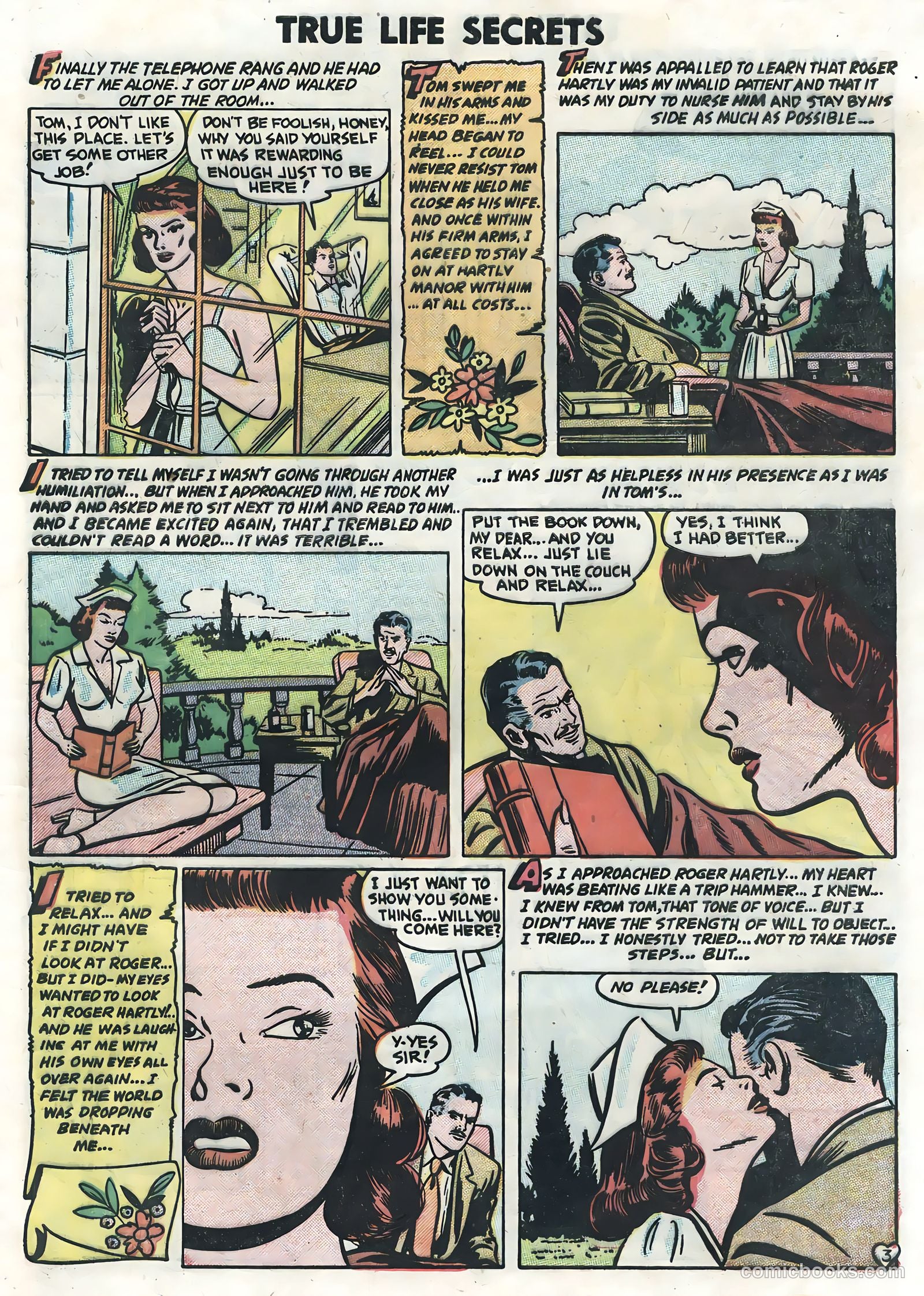 True Life Secrets #7 (1952) — page 5 of 36