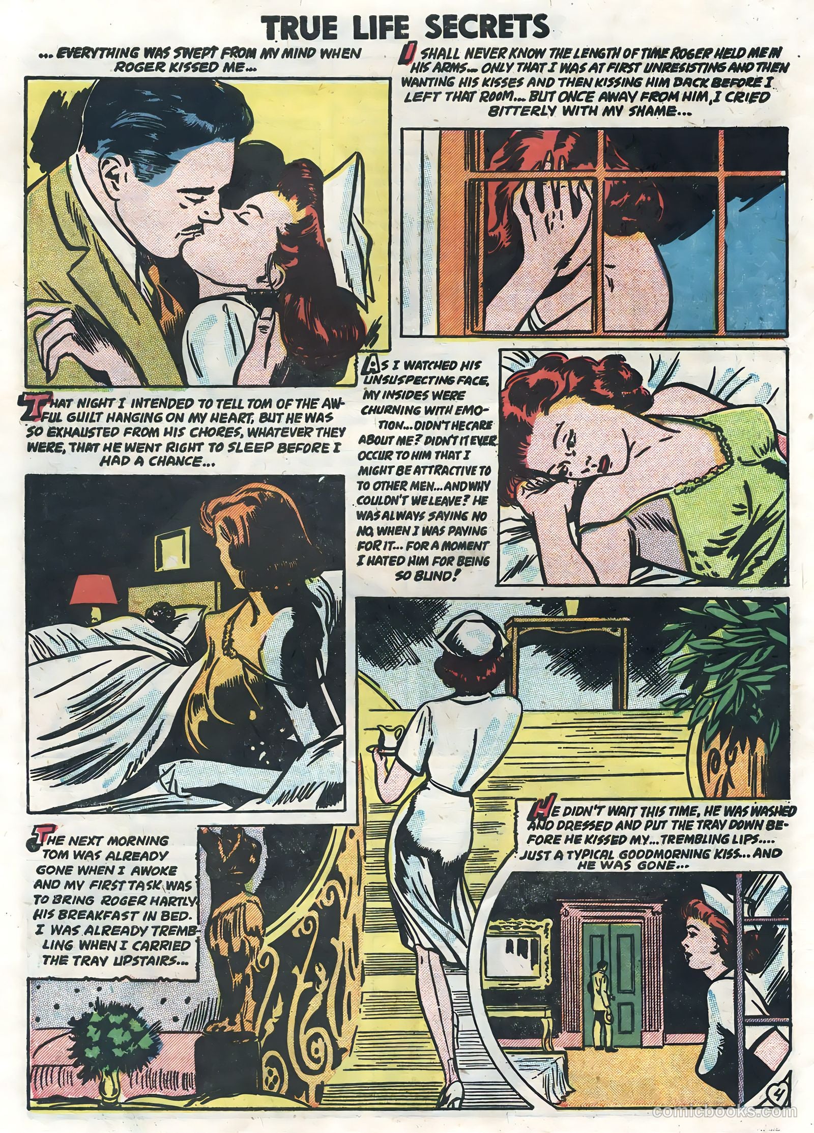 True Life Secrets #7 (1952) — page 6 of 36