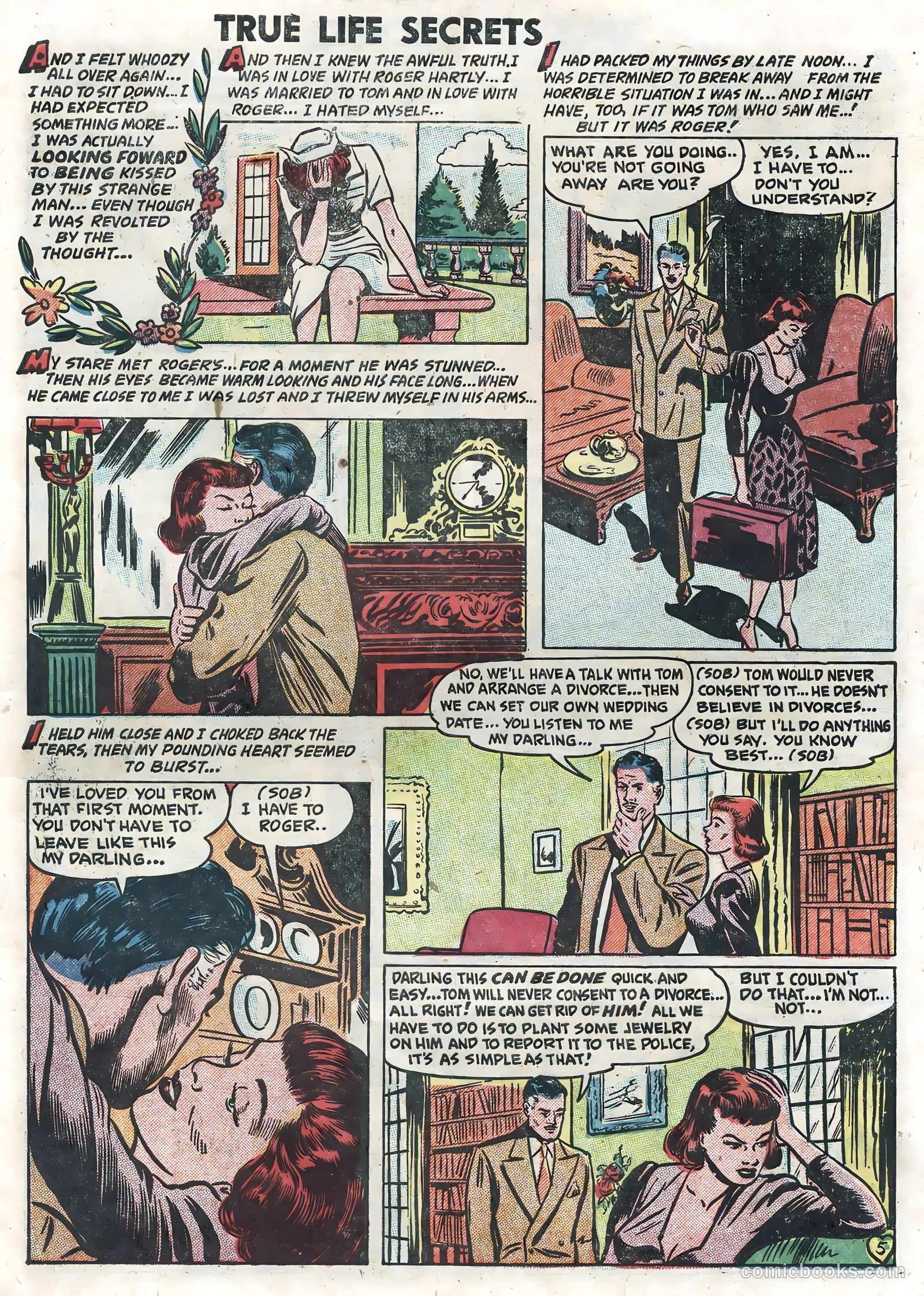 True Life Secrets #7 (1952) — page 7 of 36