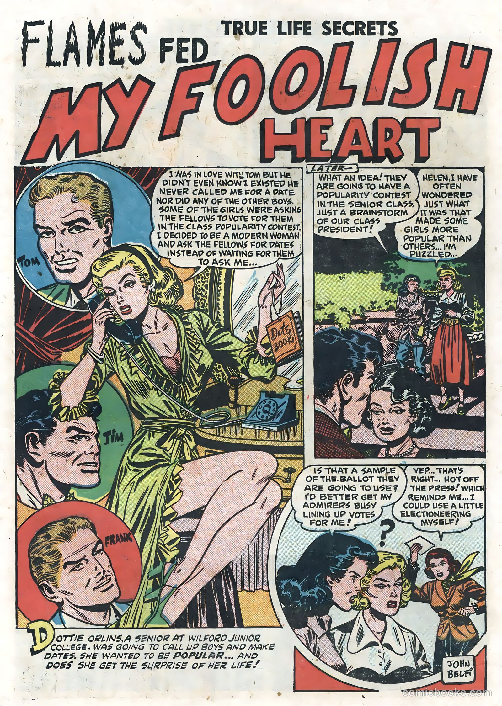 True Life Secrets #7 (1952) — page 11 of 36