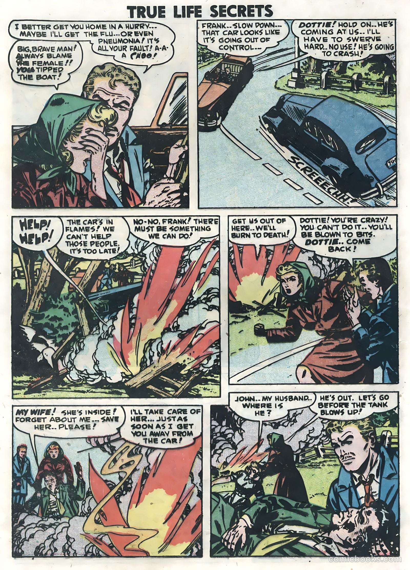 True Life Secrets #7 (1952) — page 16 of 36