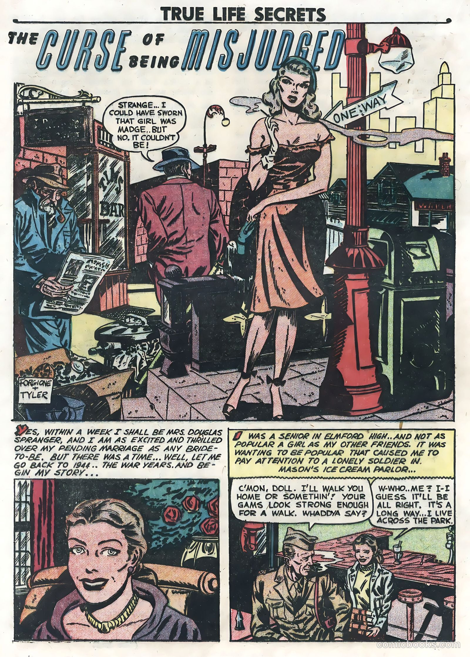True Life Secrets #7 (1952) — page 20 of 36