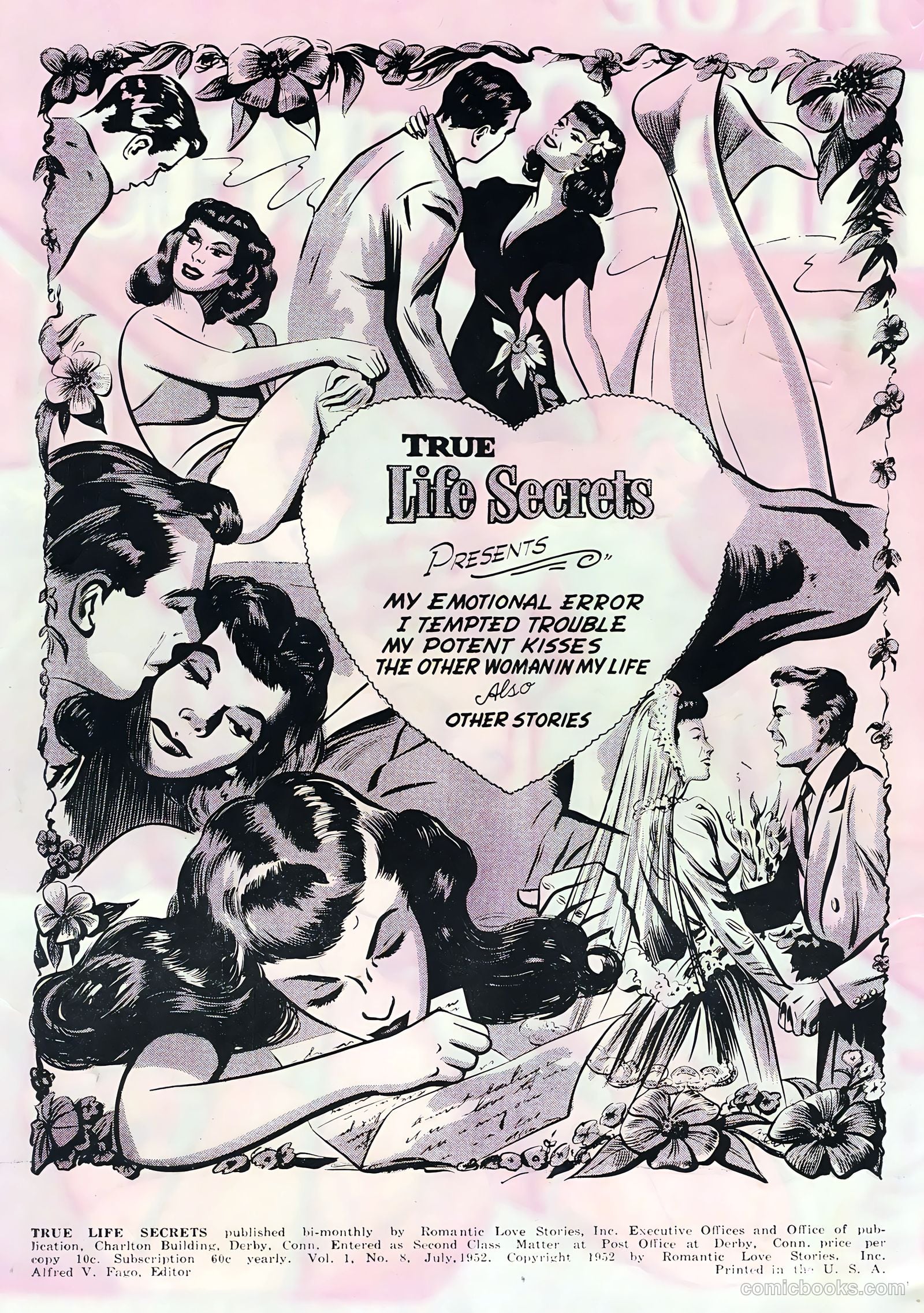 True Life Secrets #8 (1952) — page 2 of 36