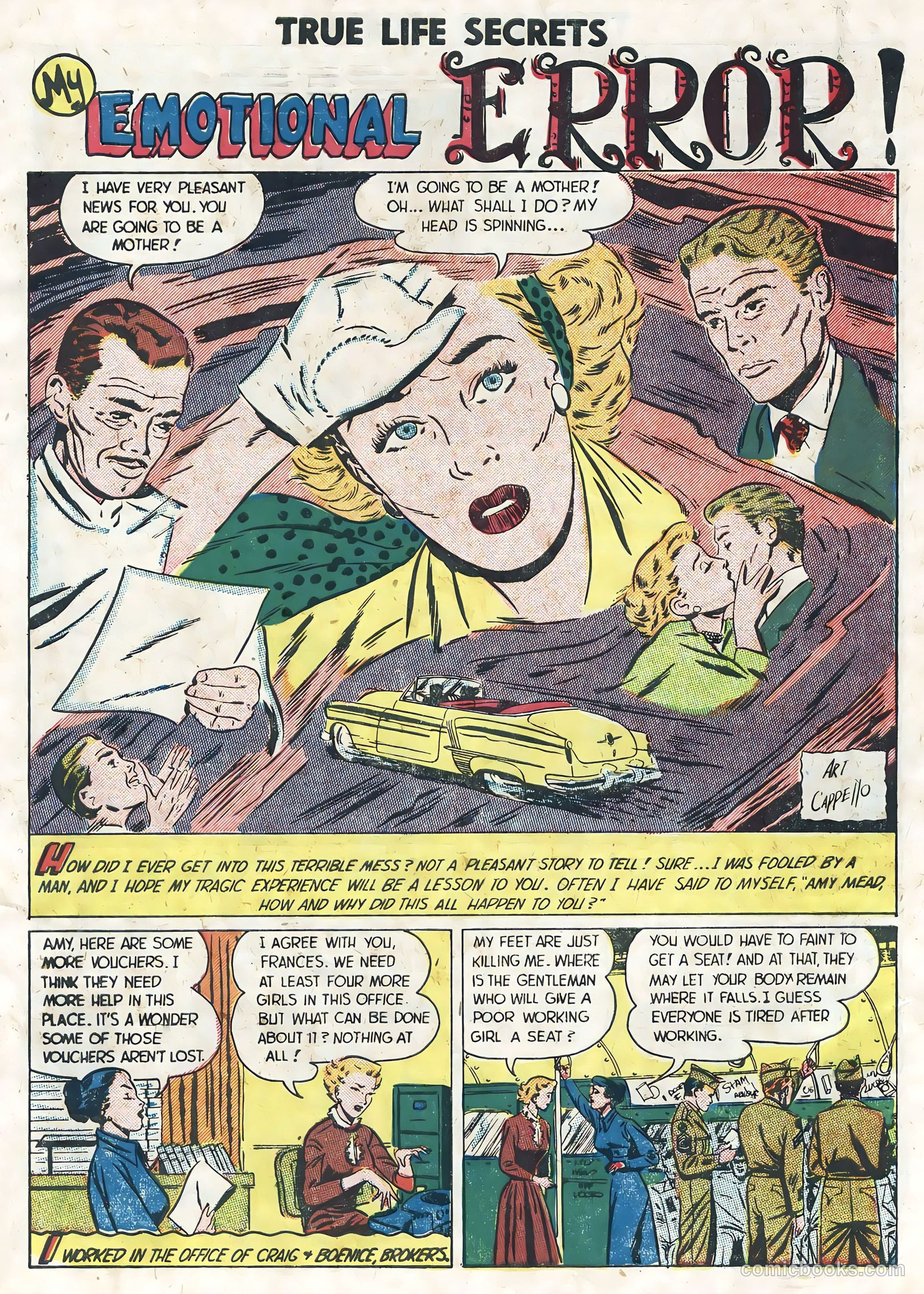 True Life Secrets #8 (1952) — page 3 of 36