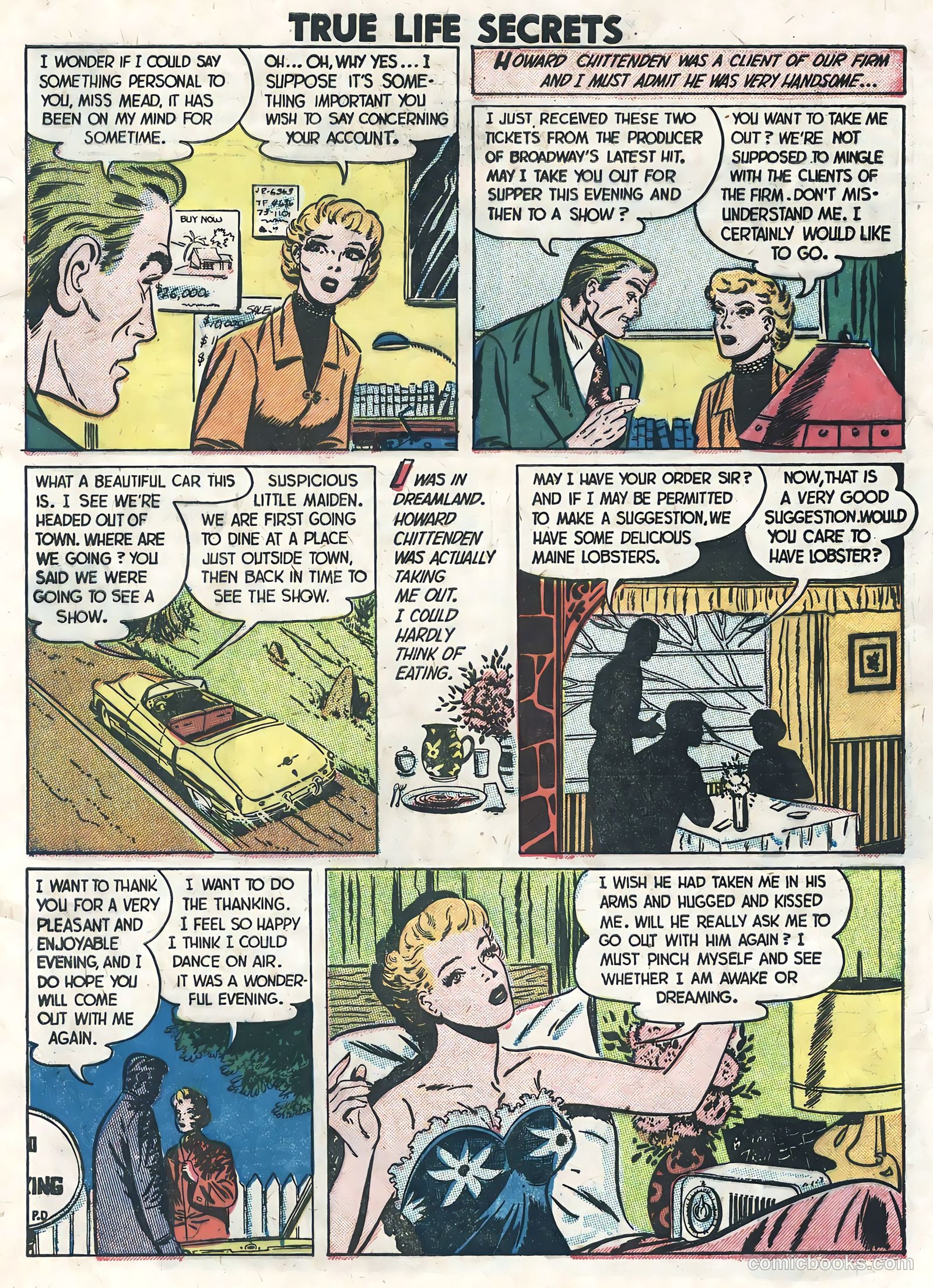 True Life Secrets #8 (1952) — page 5 of 36