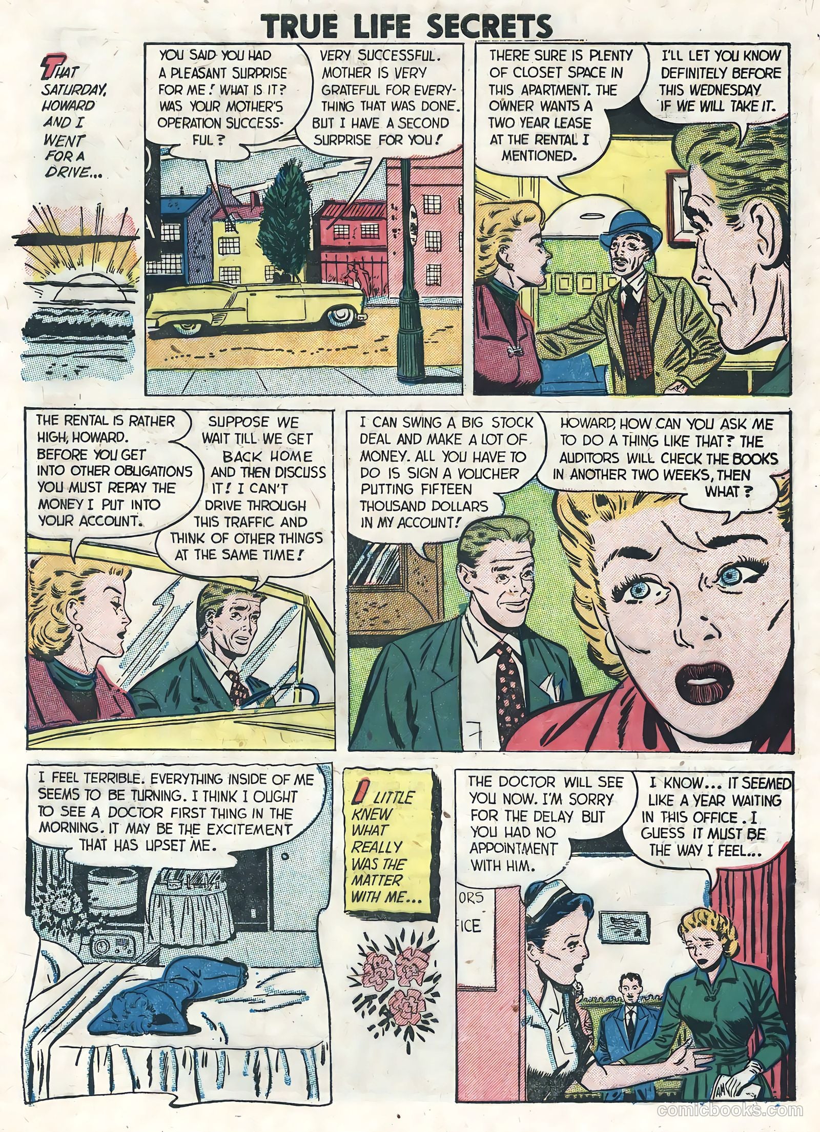 True Life Secrets #8 (1952) — page 9 of 36