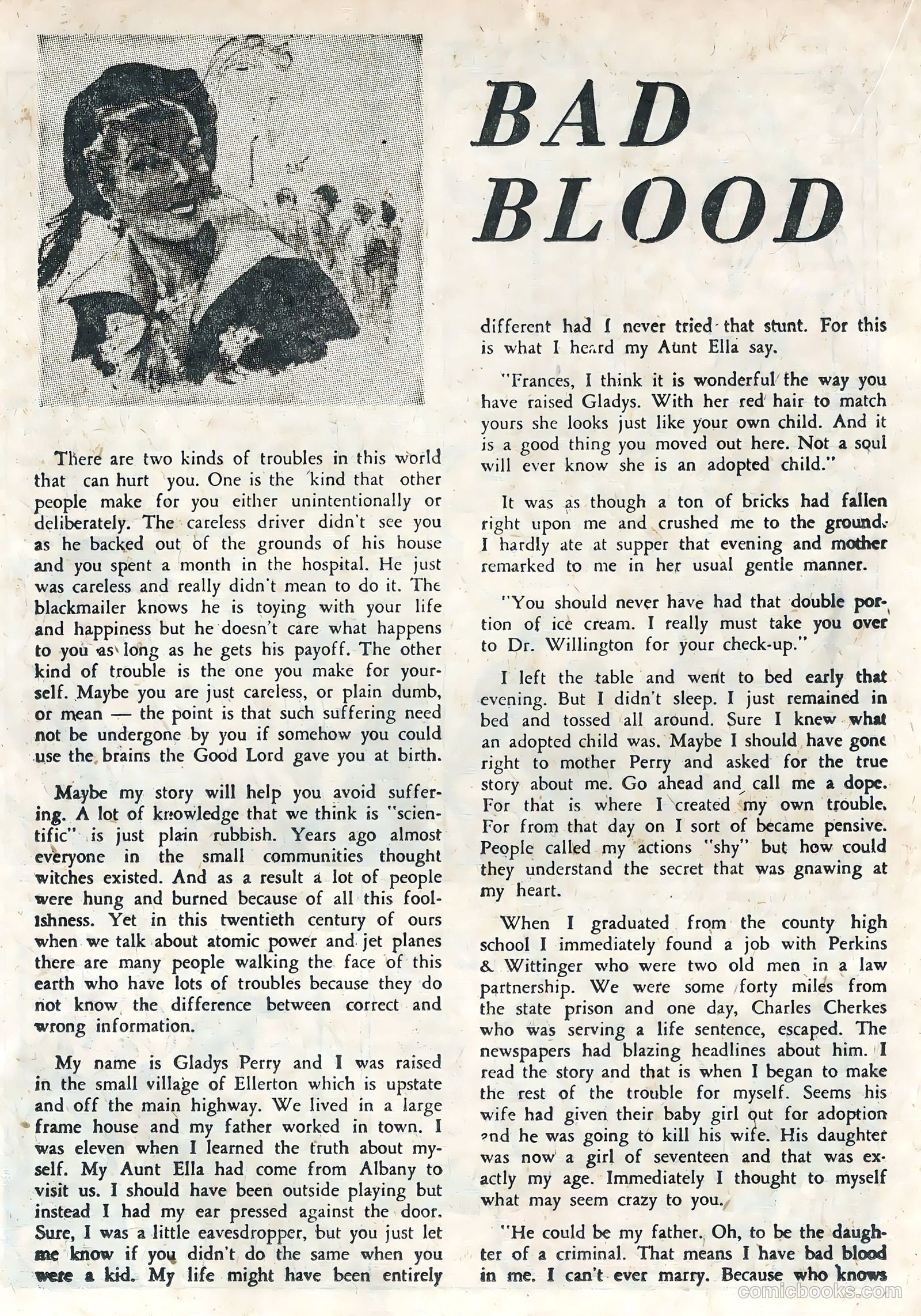 True Life Secrets #8 (1952) — page 18 of 36