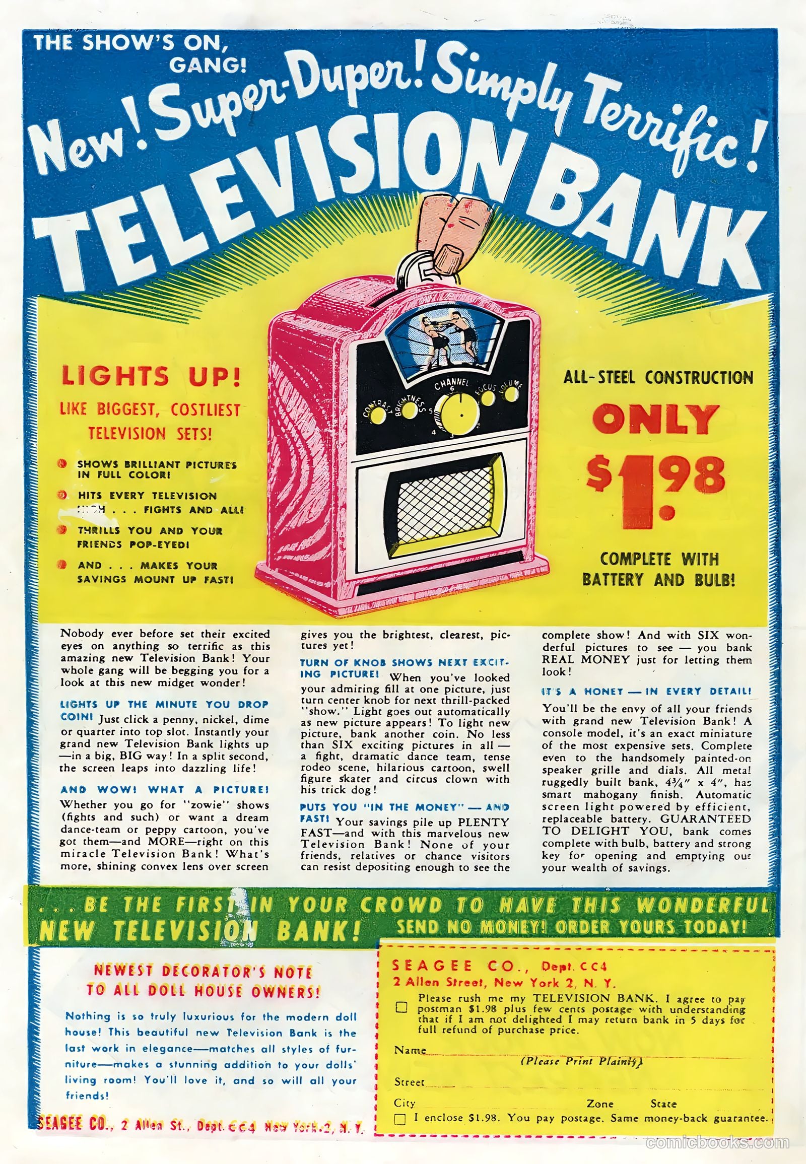 True Life Secrets #8 (1952) — page 36 of 36