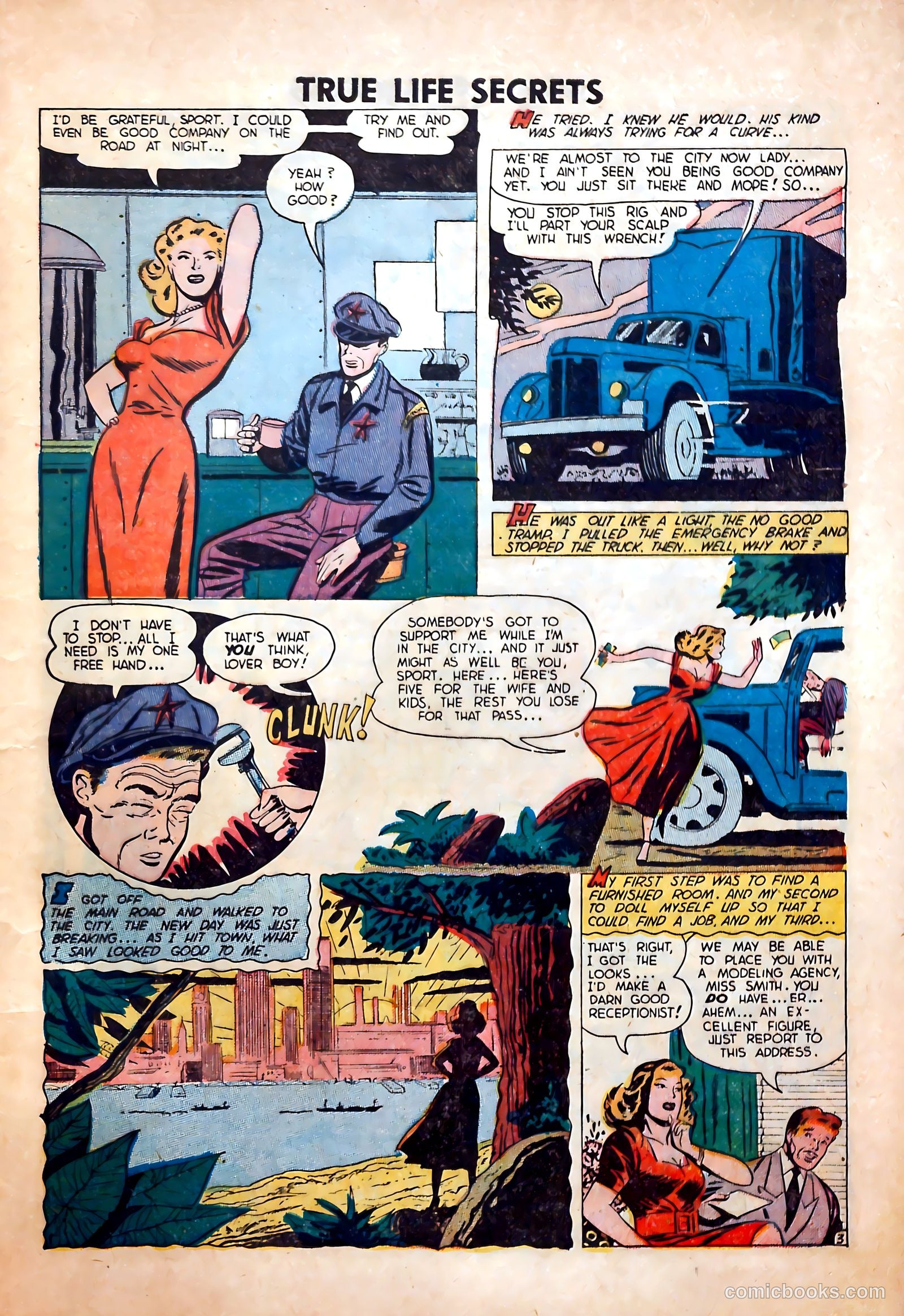 True Life Secrets #9 (1952) — page 5 of 36