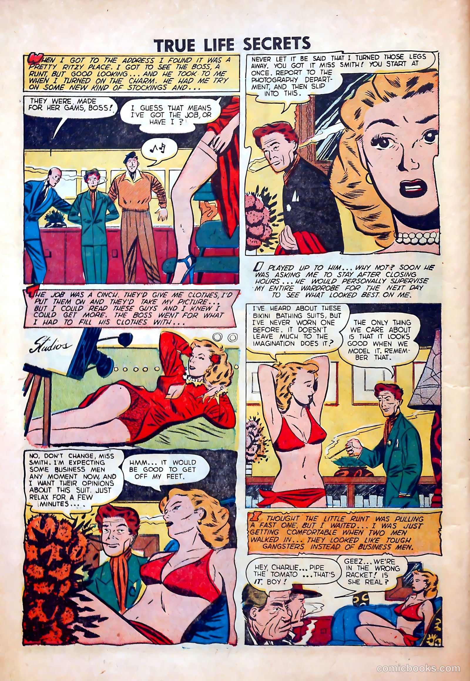 True Life Secrets #9 (1952) — page 6 of 36