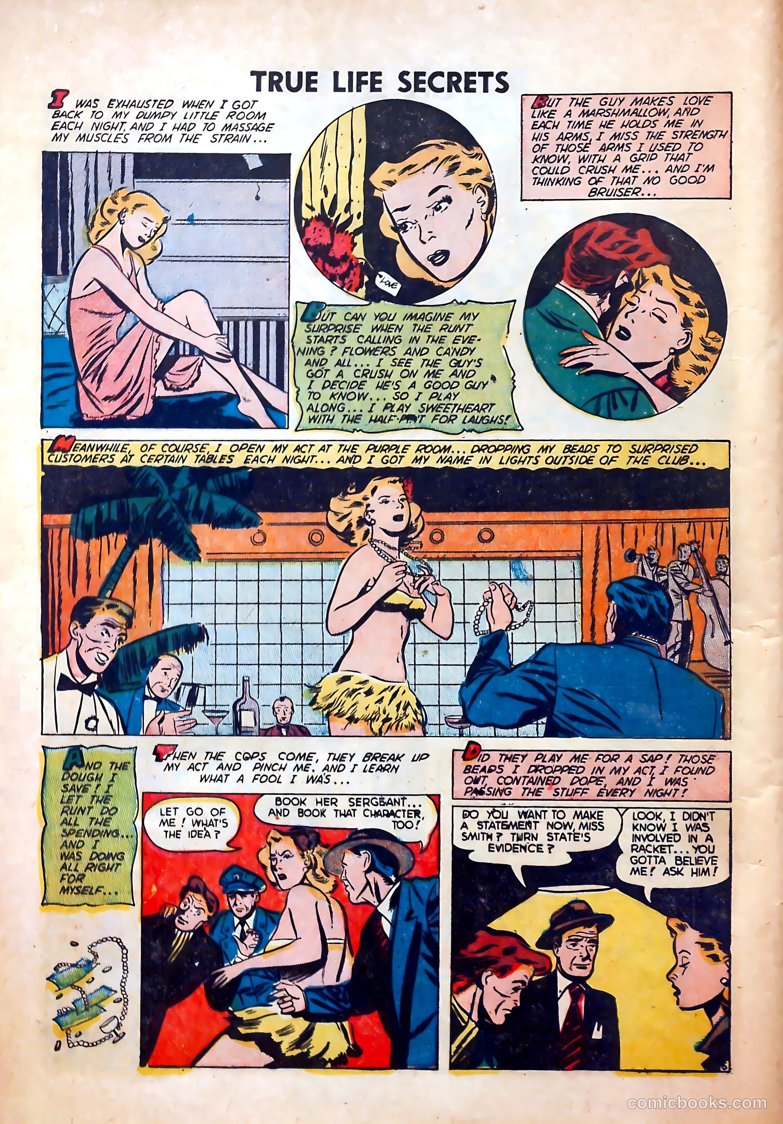 True Life Secrets #9 (1952) — page 8 of 36