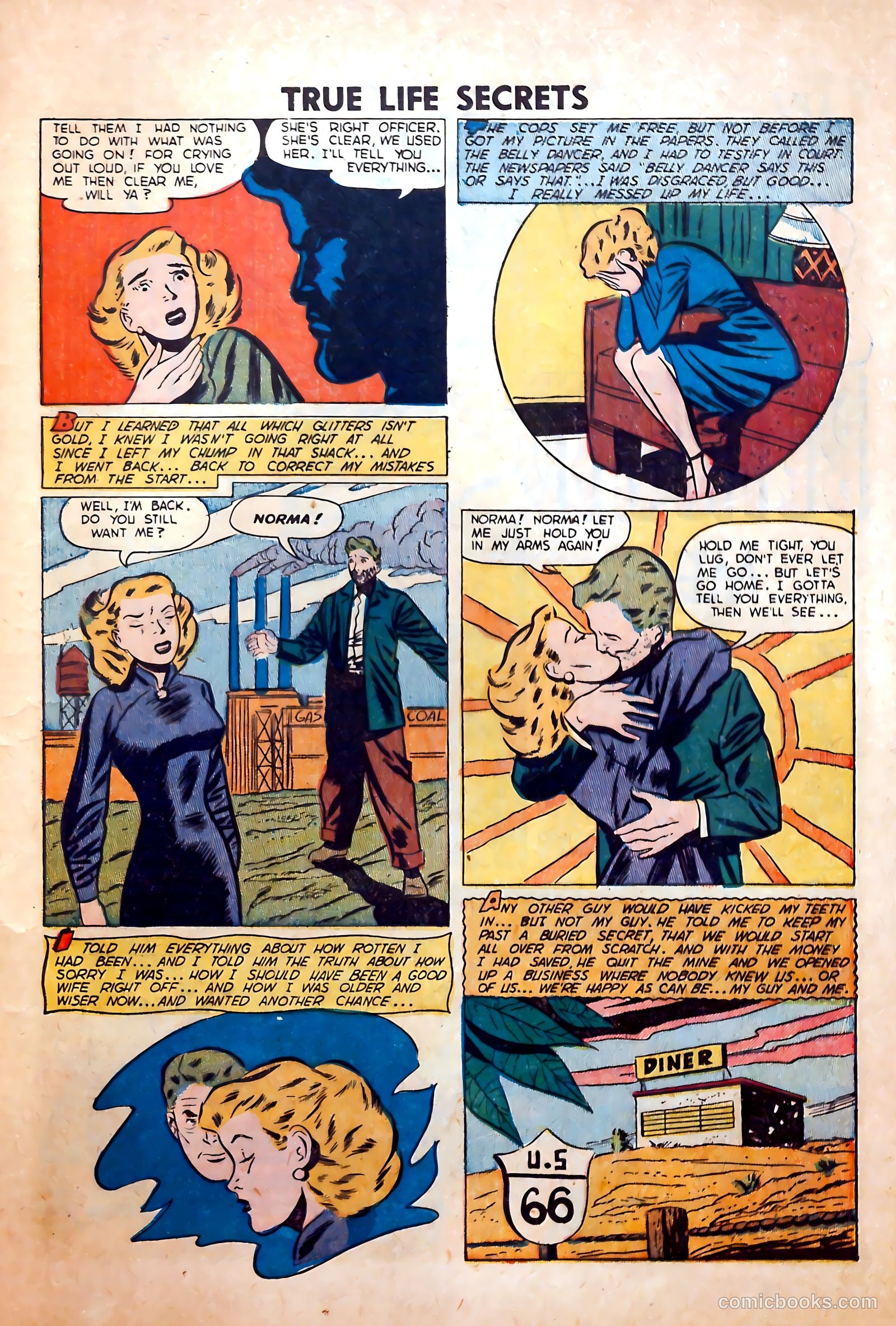 True Life Secrets #9 (1952) — page 9 of 36