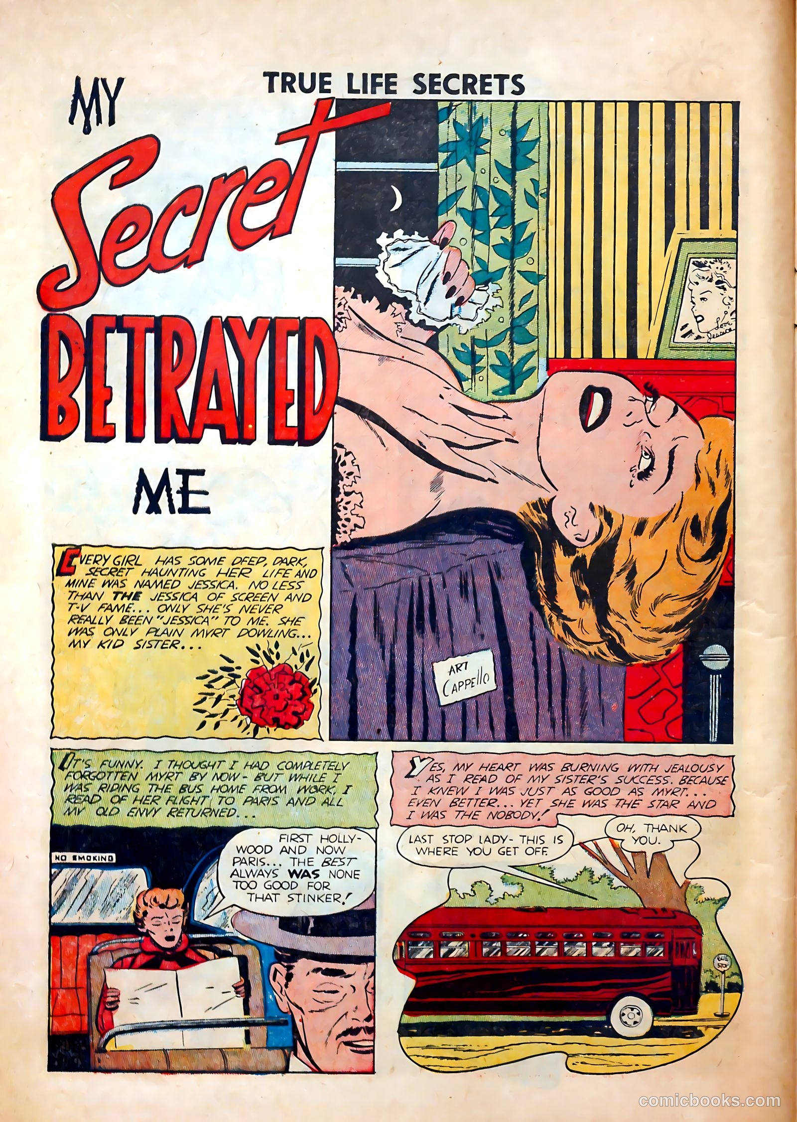 True Life Secrets #9 (1952) — page 10 of 36