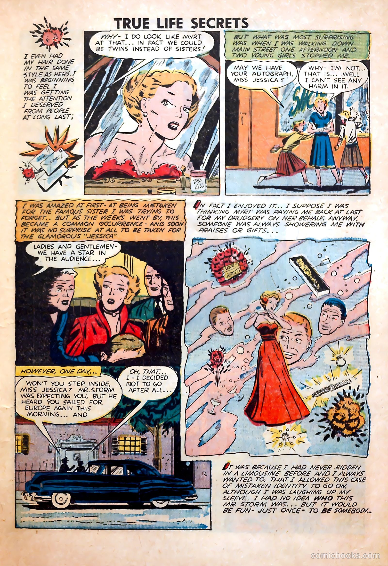 True Life Secrets #9 (1952) — page 13 of 36