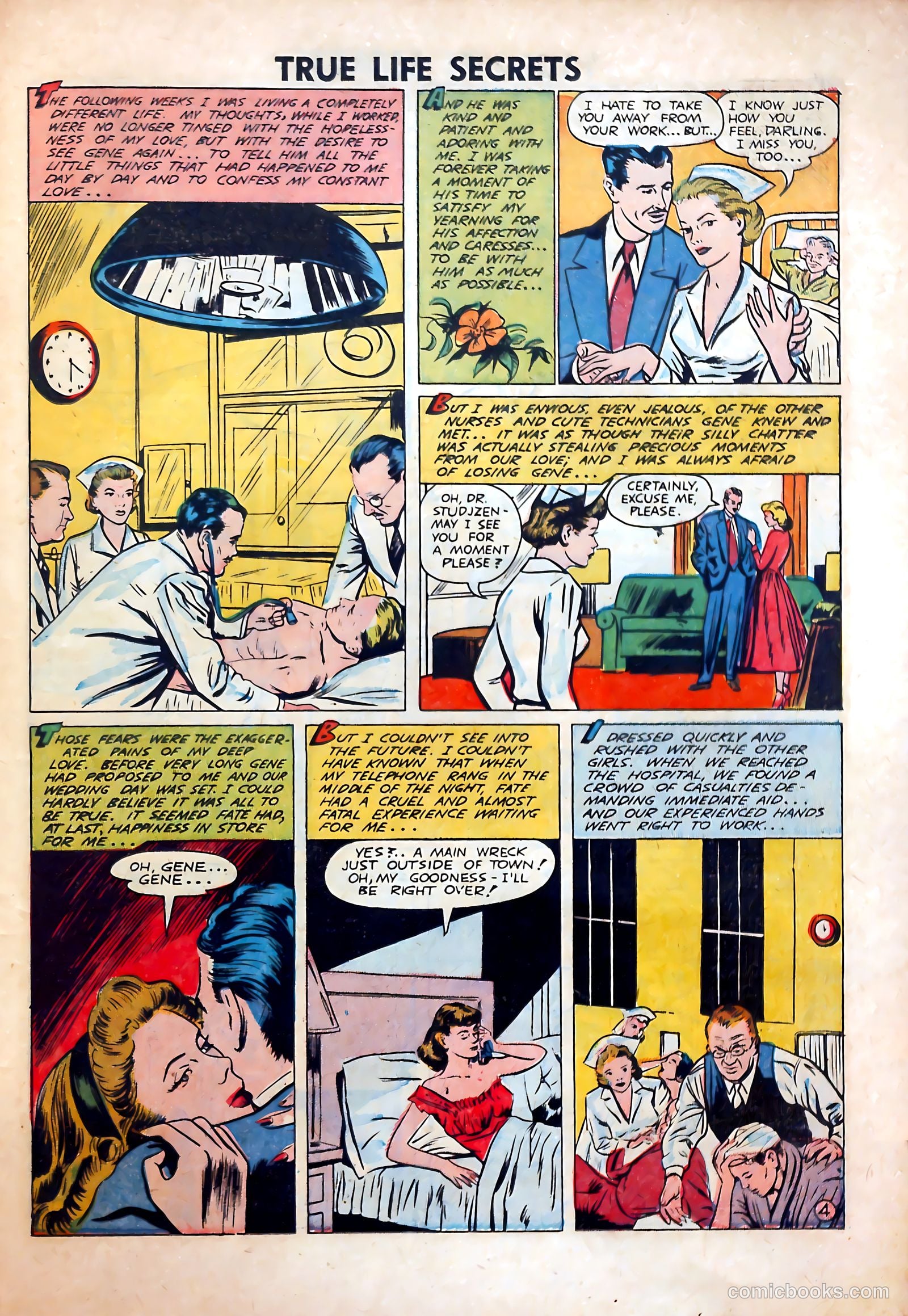 True Life Secrets #9 (1952) — page 23 of 36