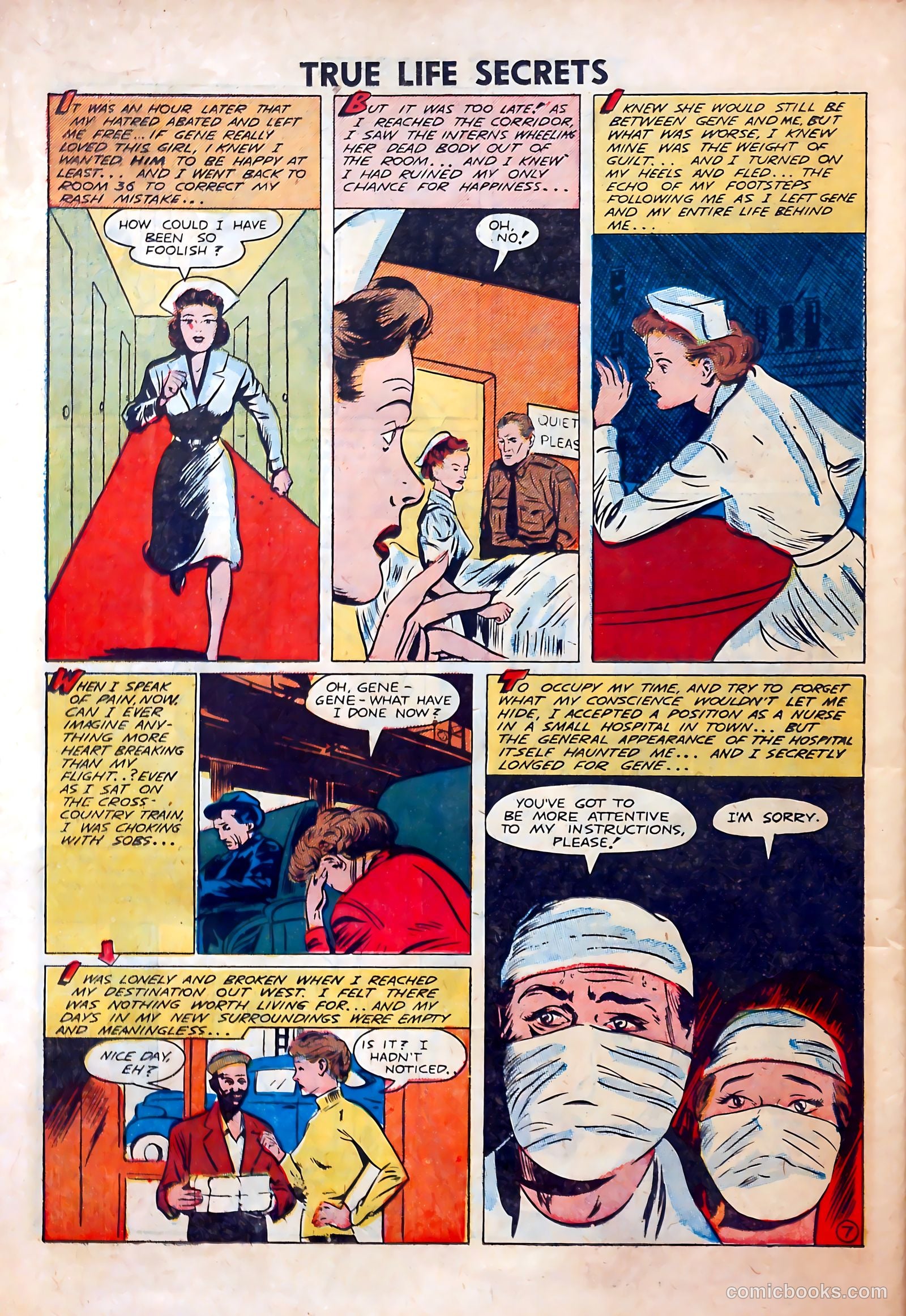 True Life Secrets #9 (1952) — page 26 of 36
