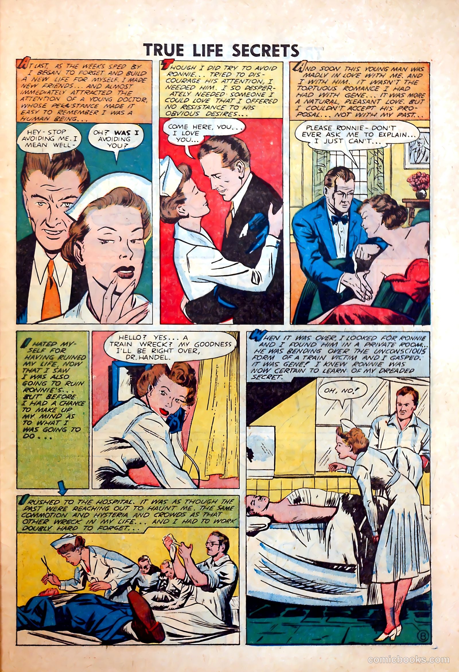 True Life Secrets #9 (1952) — page 27 of 36