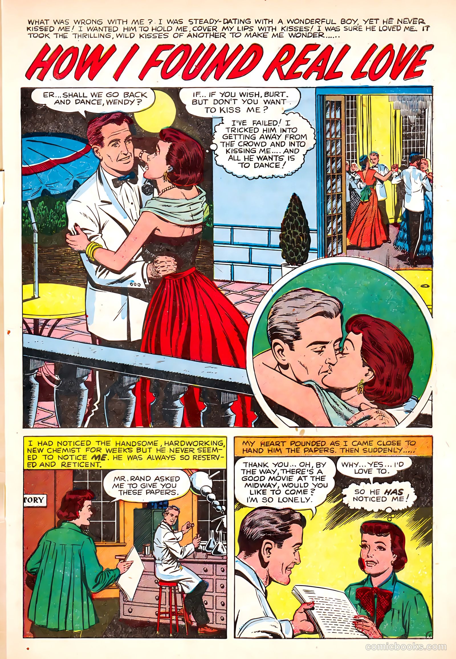 True Love Confessions #1 (1954) — page 3 of 36
