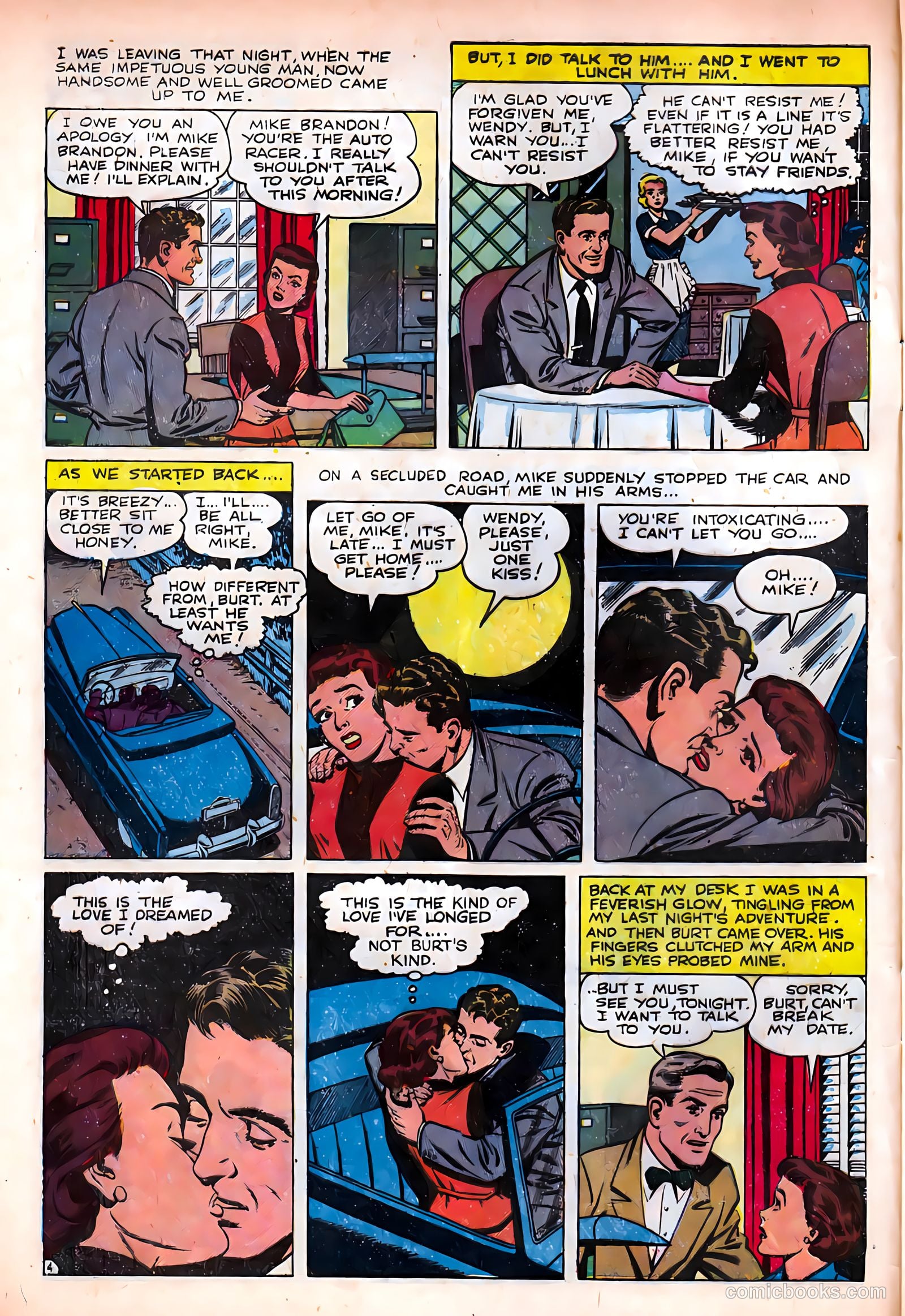 True Love Confessions #1 (1954) — page 6 of 36