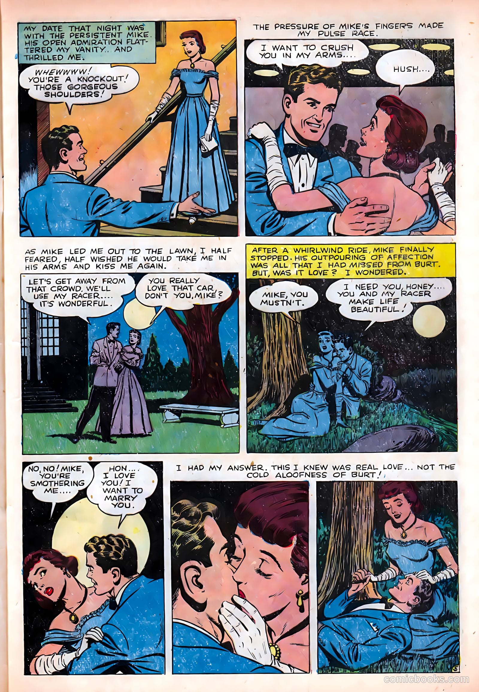 True Love Confessions #1 (1954) — page 7 of 36