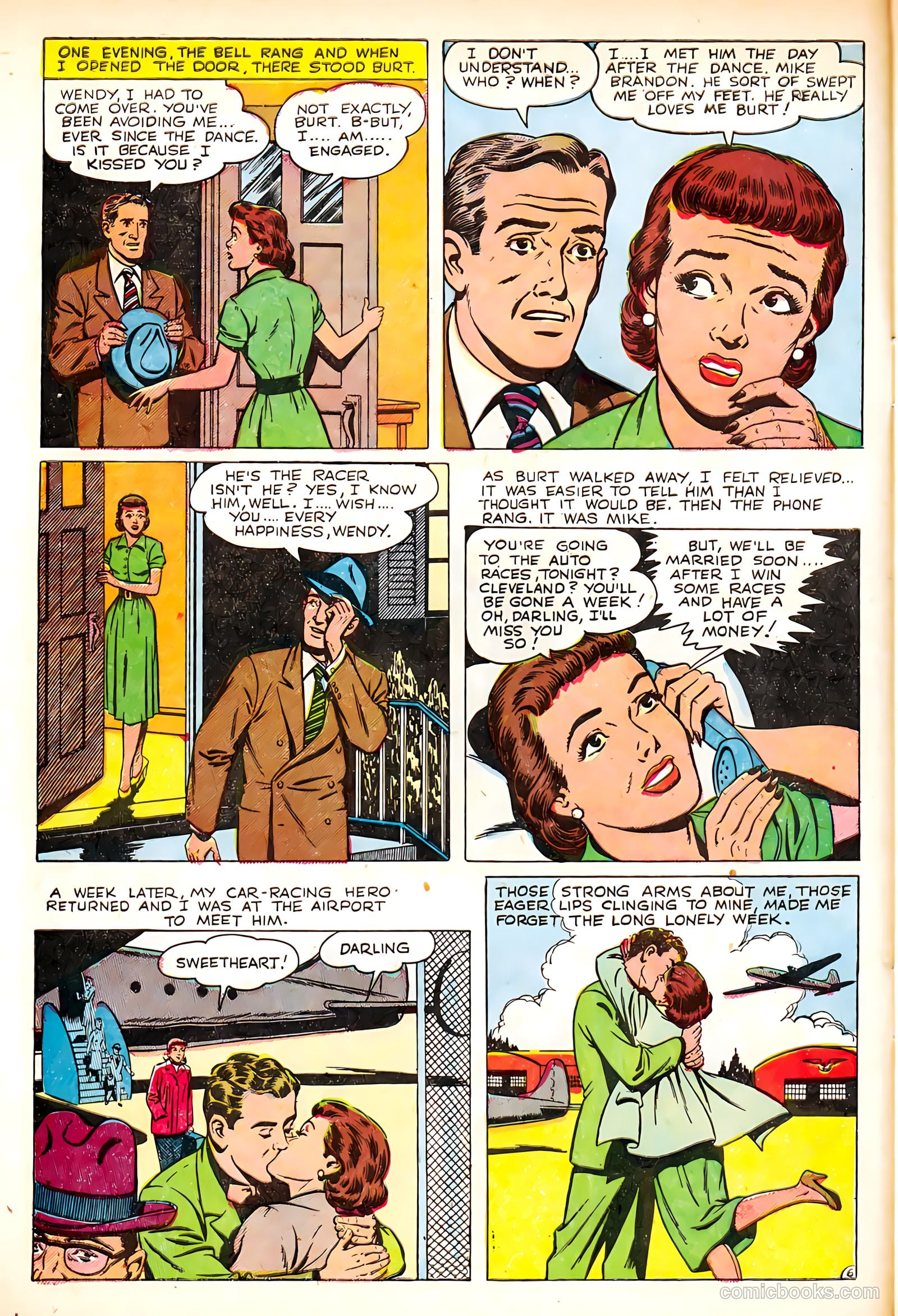 True Love Confessions #1 (1954) — page 8 of 36