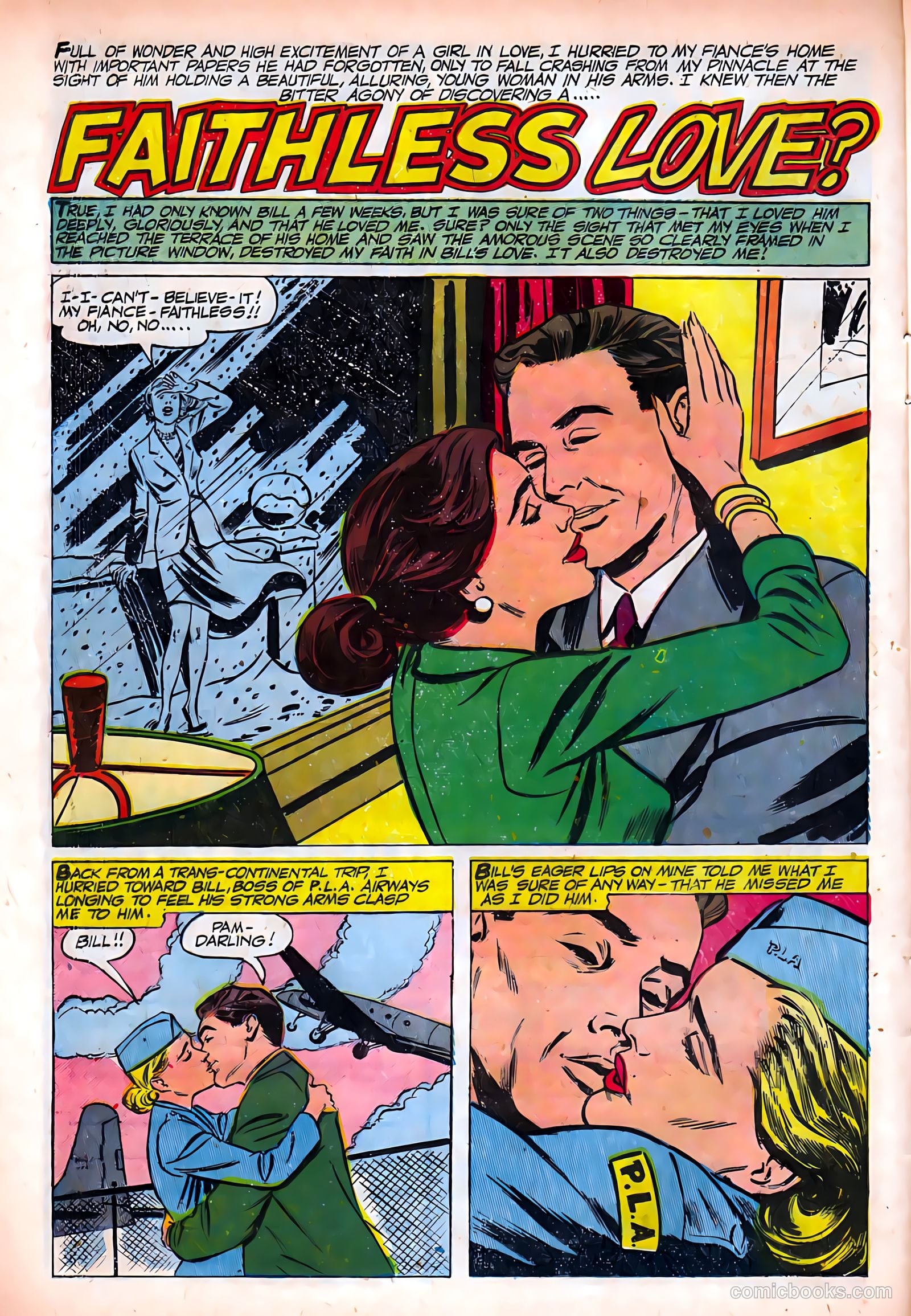 True Love Confessions #1 (1954) — page 12 of 36
