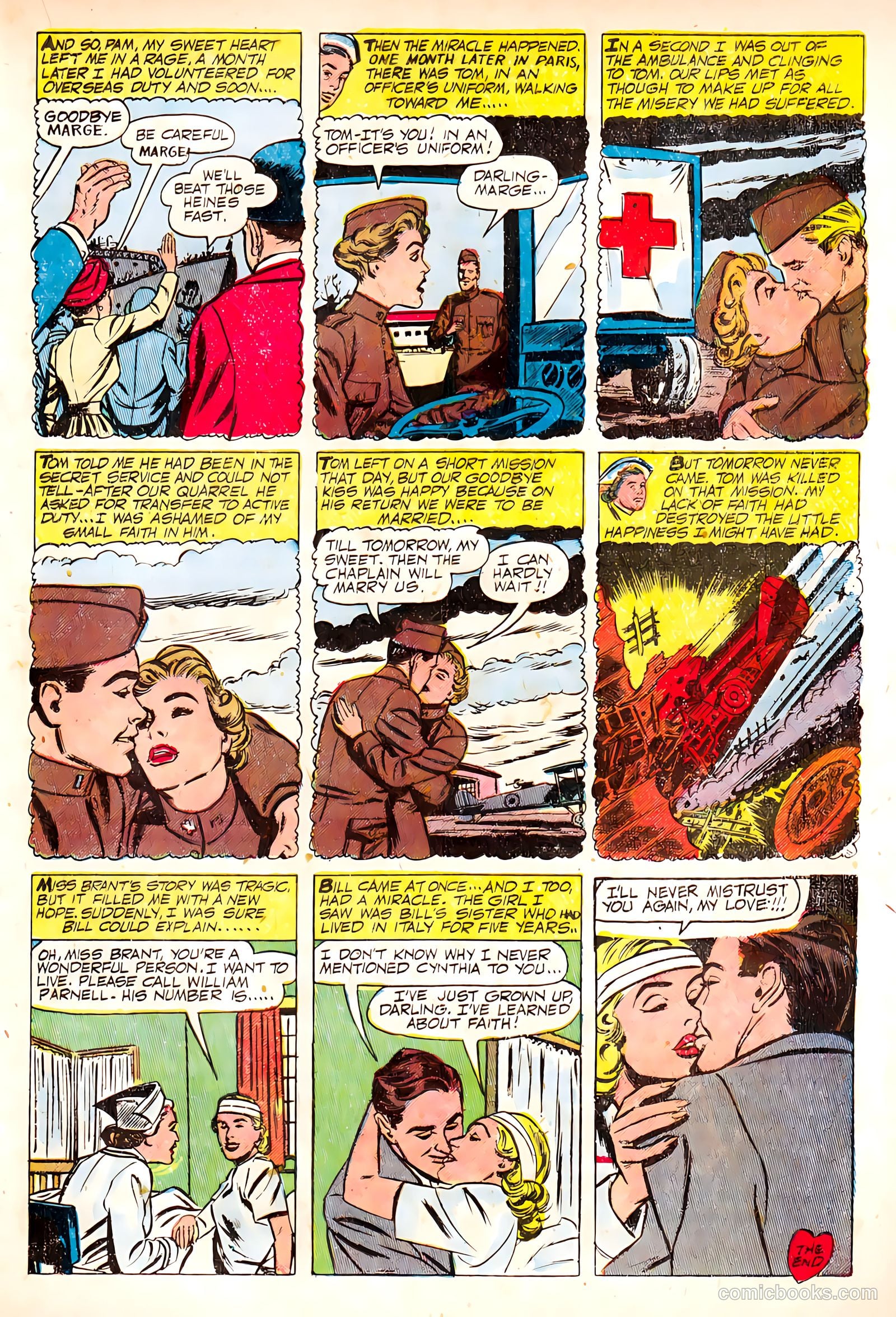 True Love Confessions #1 (1954) — page 17 of 36