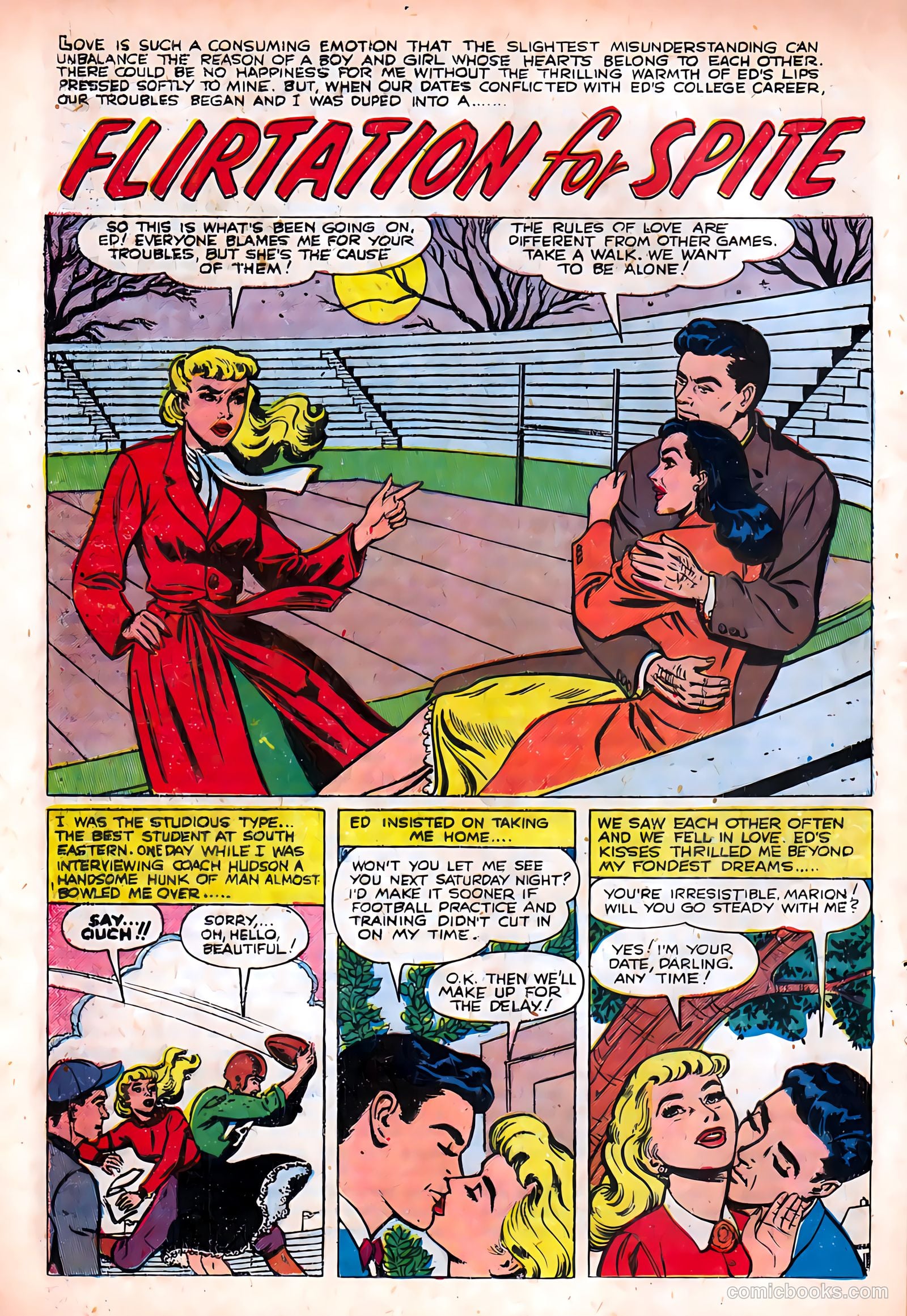 True Love Confessions #1 (1954) — page 20 of 36