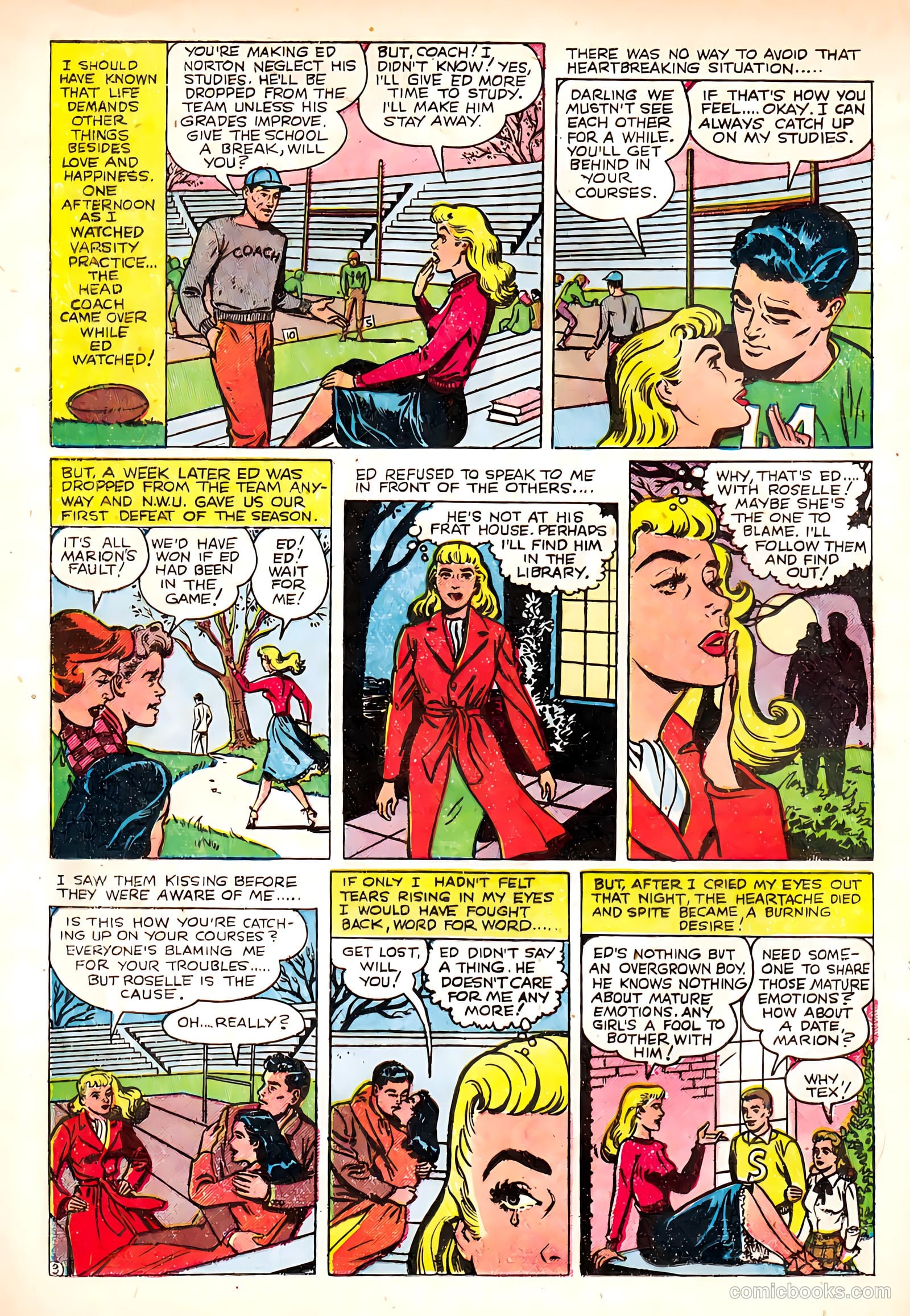 True Love Confessions #1 (1954) — page 22 of 36