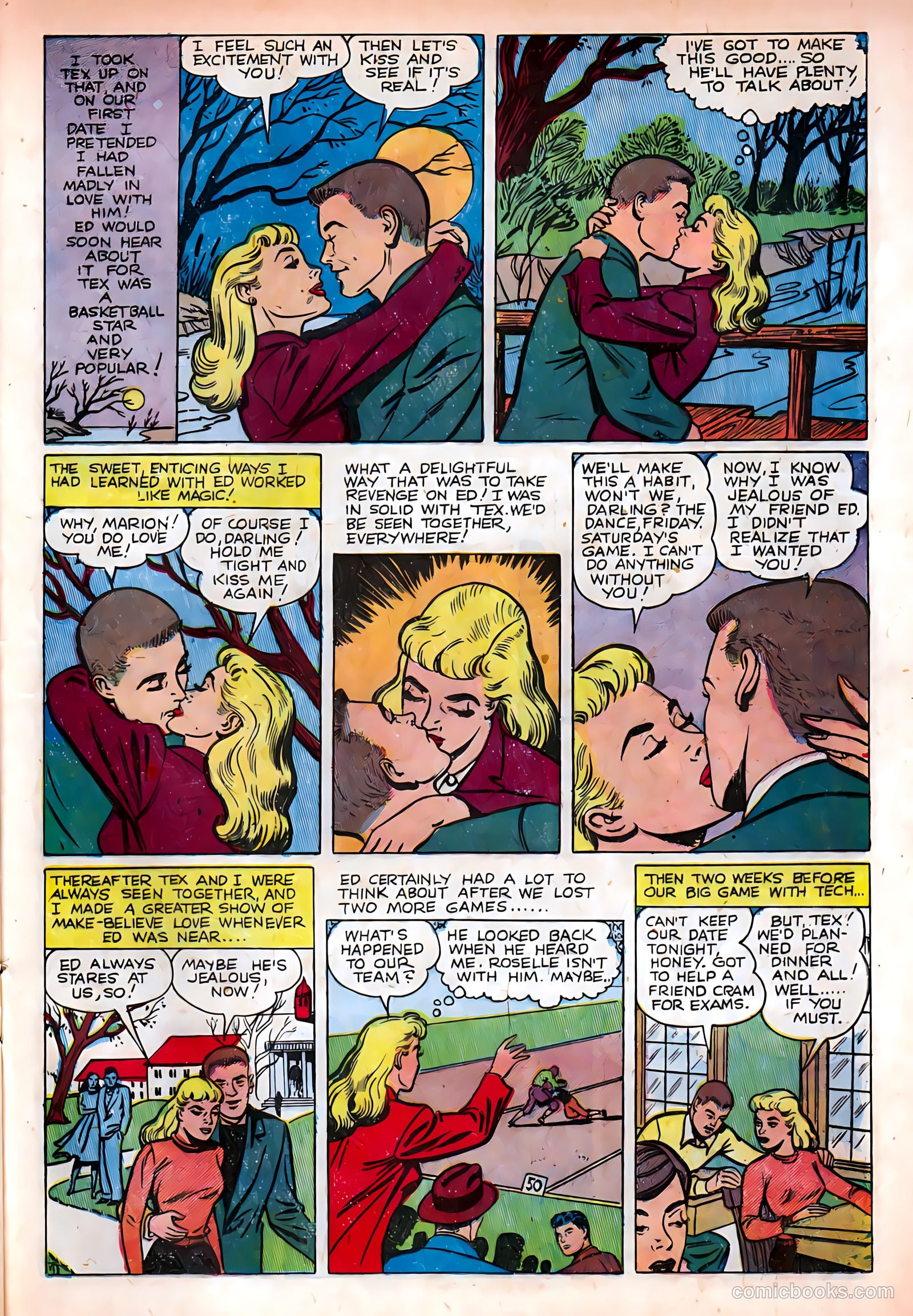 True Love Confessions #1 (1954) — page 23 of 36