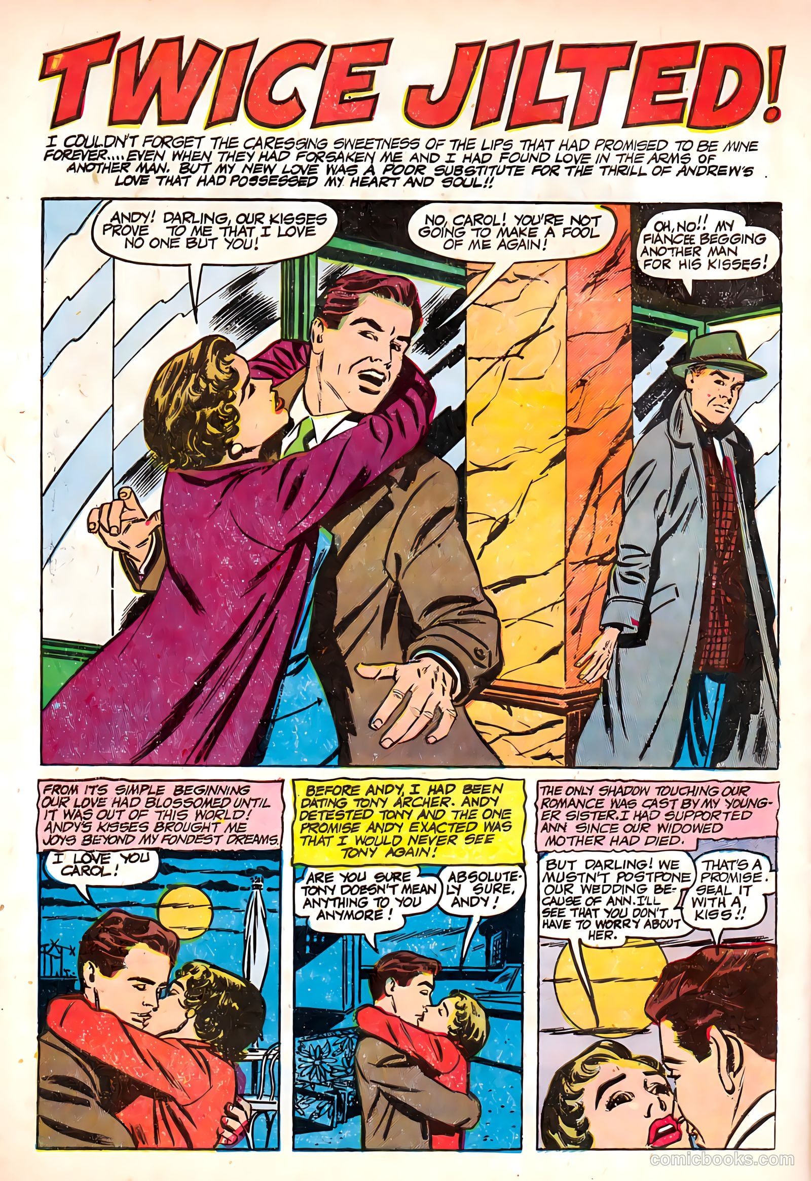 True Love Confessions #1 (1954) — page 28 of 36