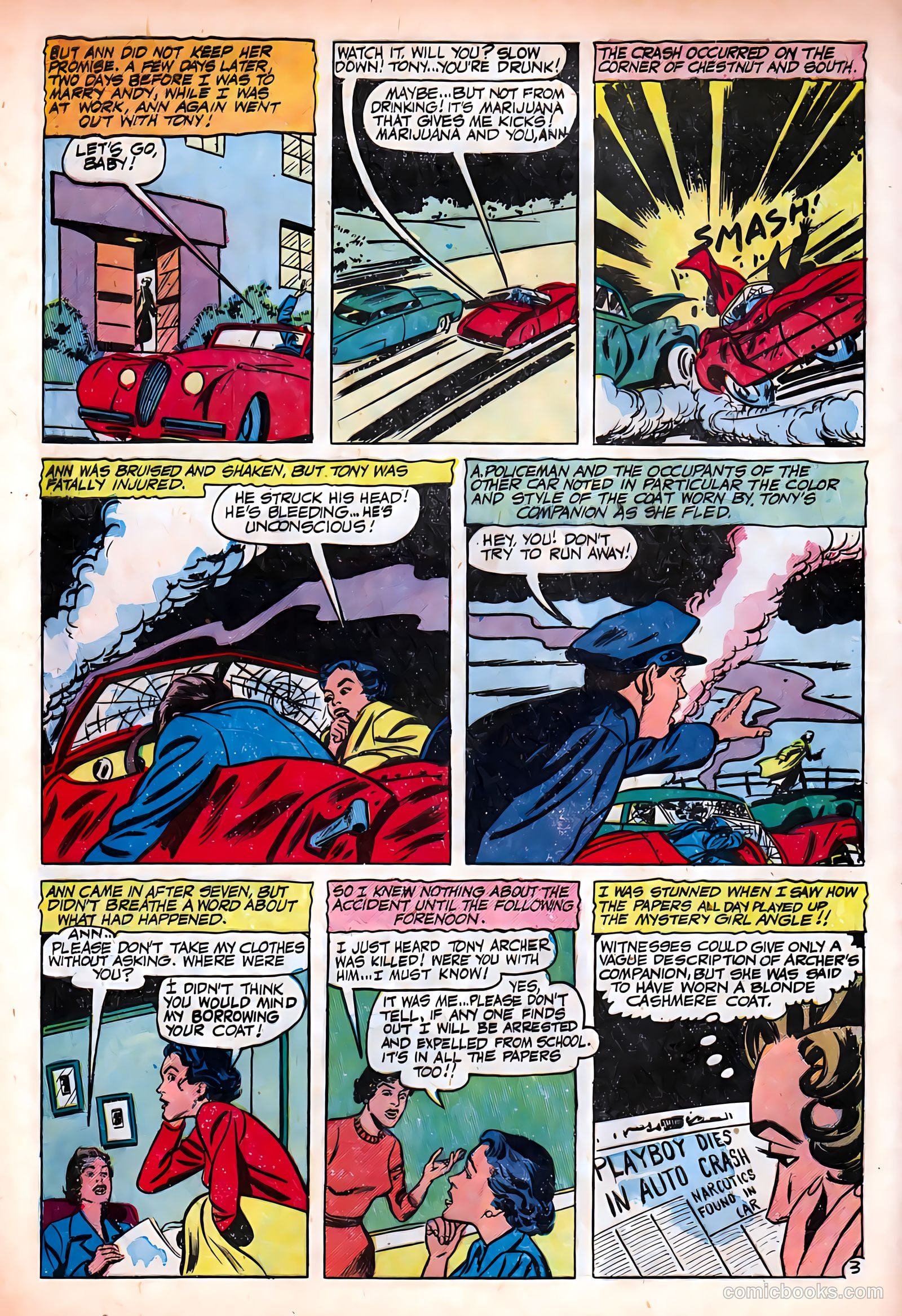 True Love Confessions #1 (1954) — page 30 of 36