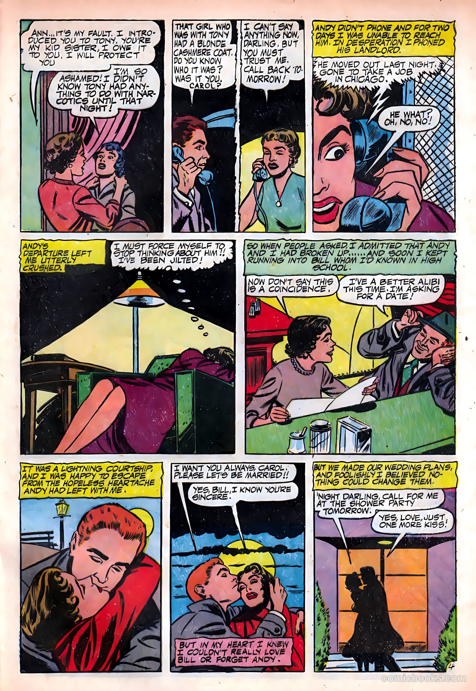 True Love Confessions #1 (1954) — page 31 of 36