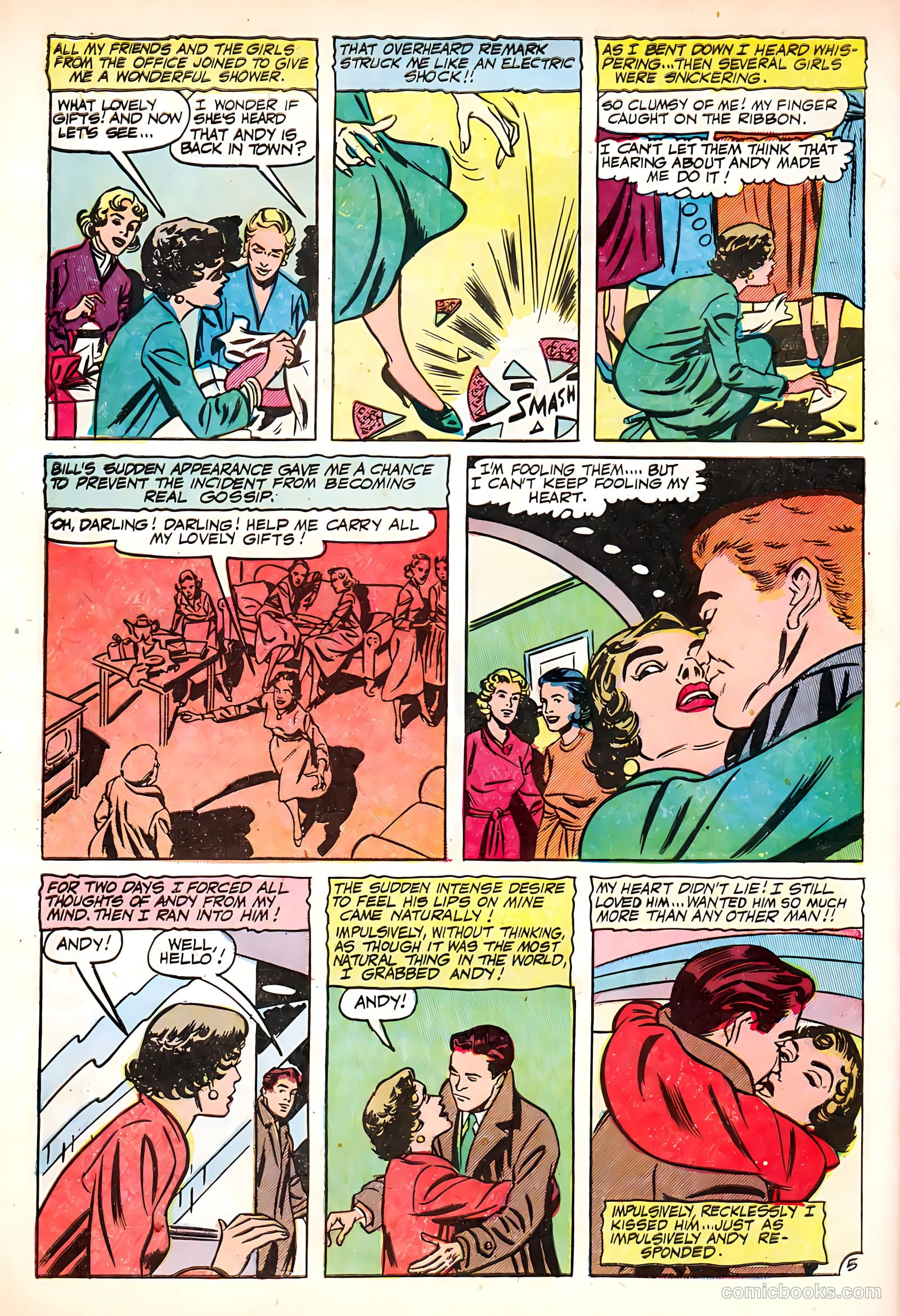 True Love Confessions #1 (1954) — page 32 of 36