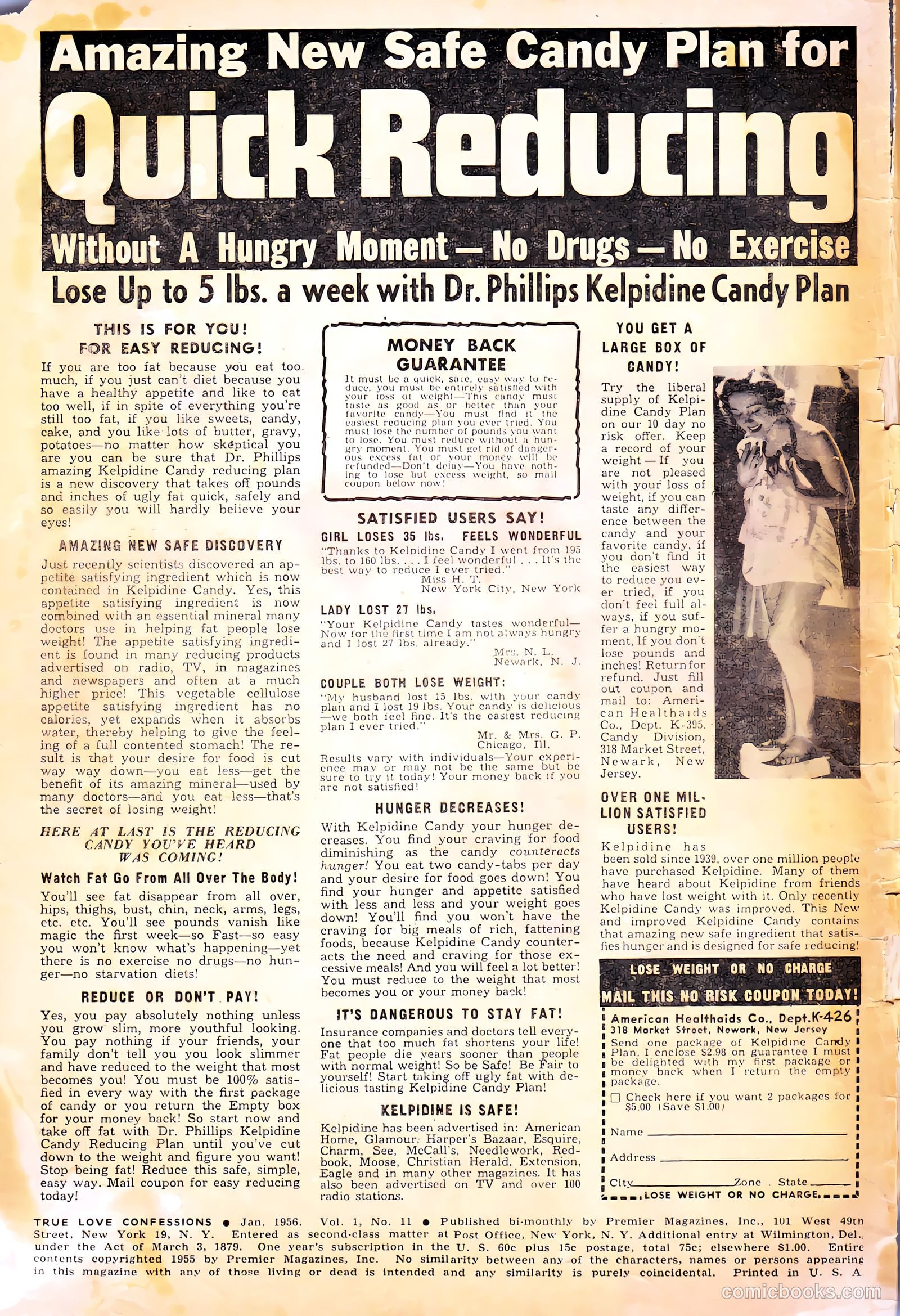 True Love Confessions #11 (1956) — page 2 of 36