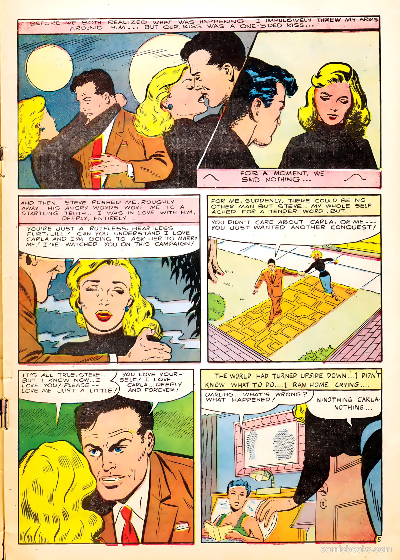 True Love Confessions #11 (1956) — page 7 of 36