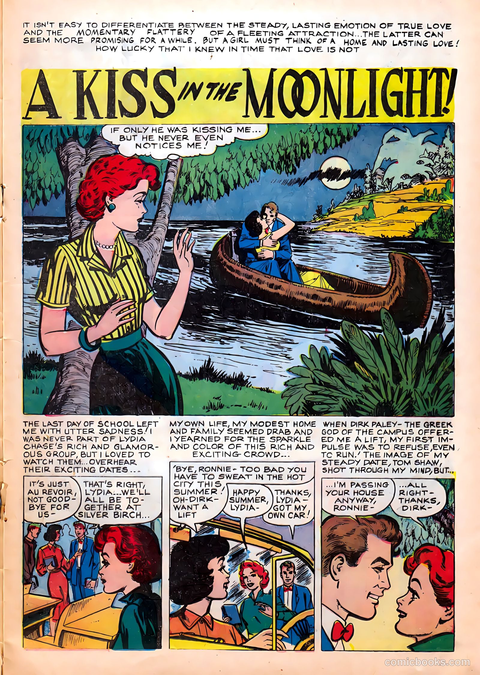 True Love Confessions #11 (1956) — page 13 of 36