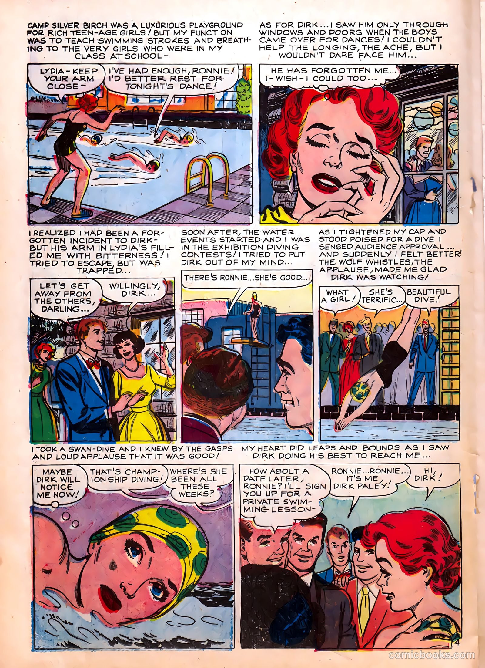 True Love Confessions #11 (1956) — page 16 of 36