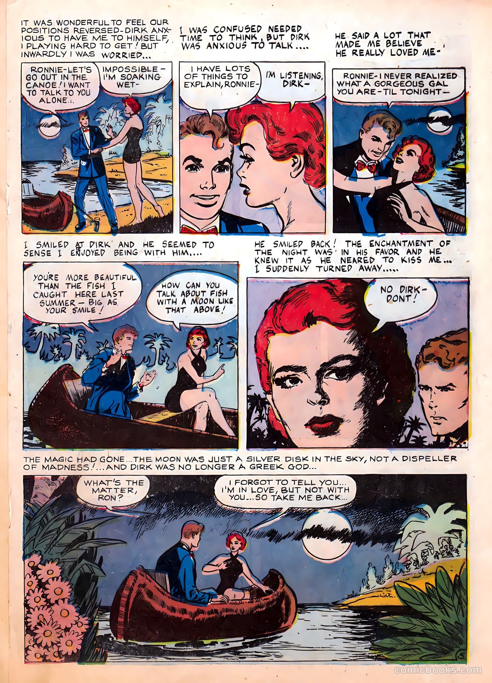 True Love Confessions #11 (1956) — page 17 of 36