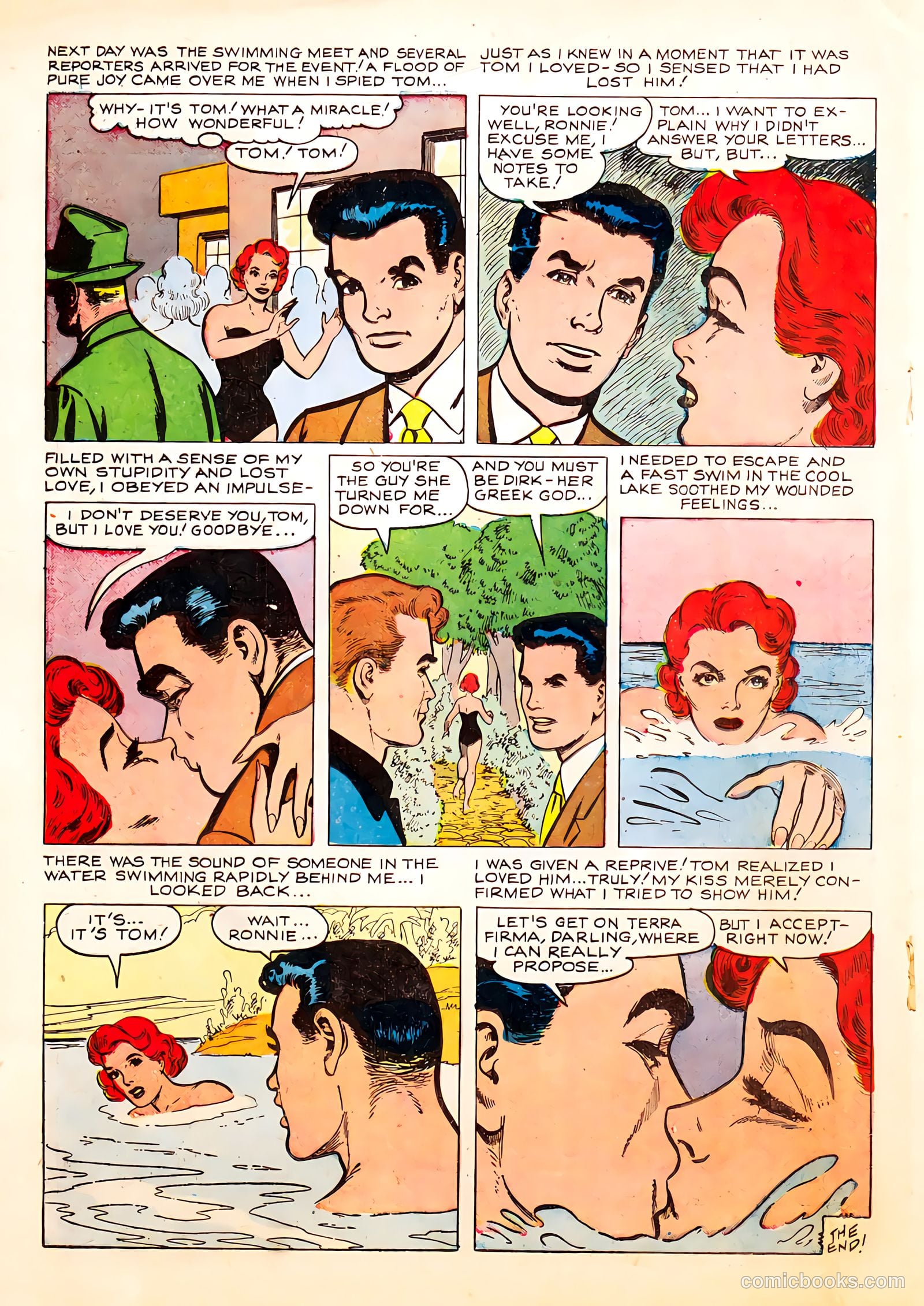 True Love Confessions #11 (1956) — page 18 of 36