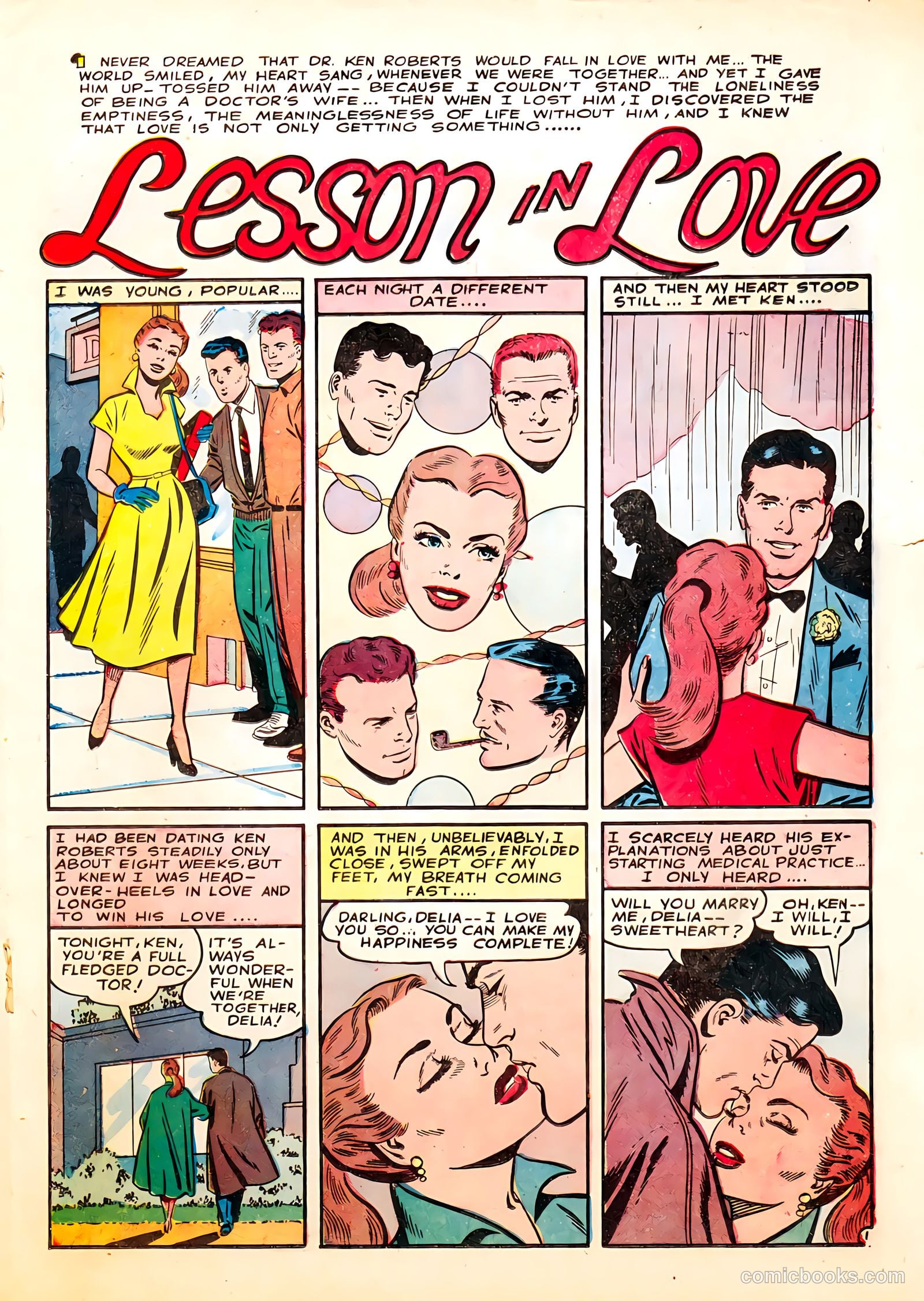 True Love Confessions #11 (1956) — page 19 of 36